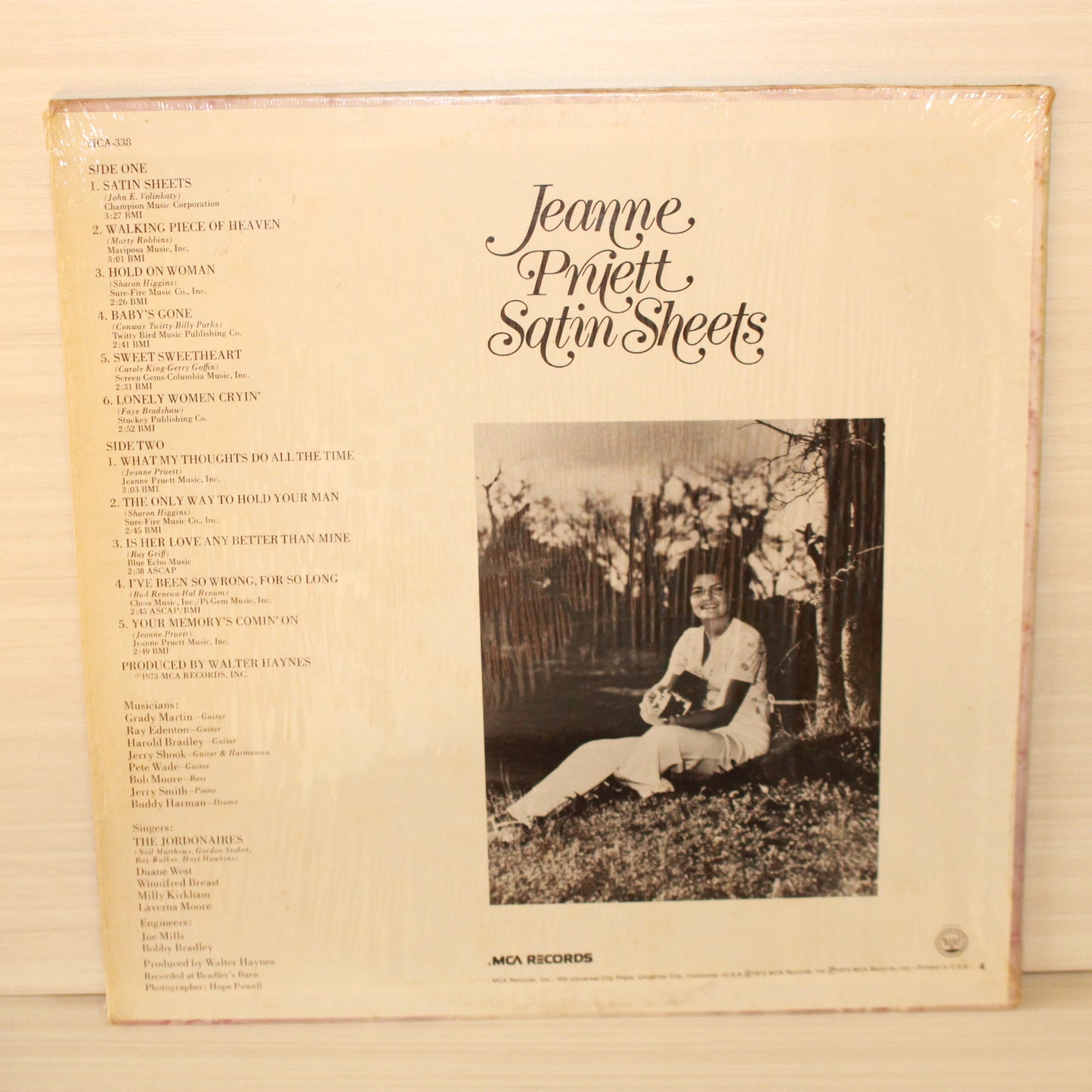 Jeanne Pruett : Satin Sheets (LP,Album)
