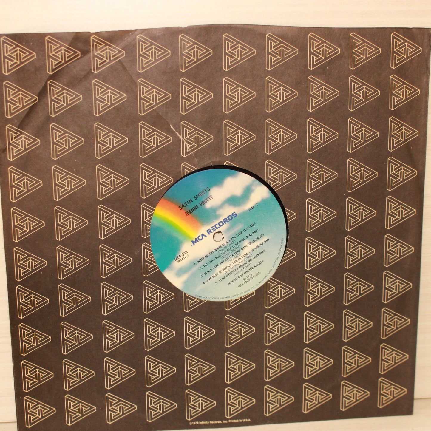 Jeanne Pruett : Satin Sheets (LP,Album)
