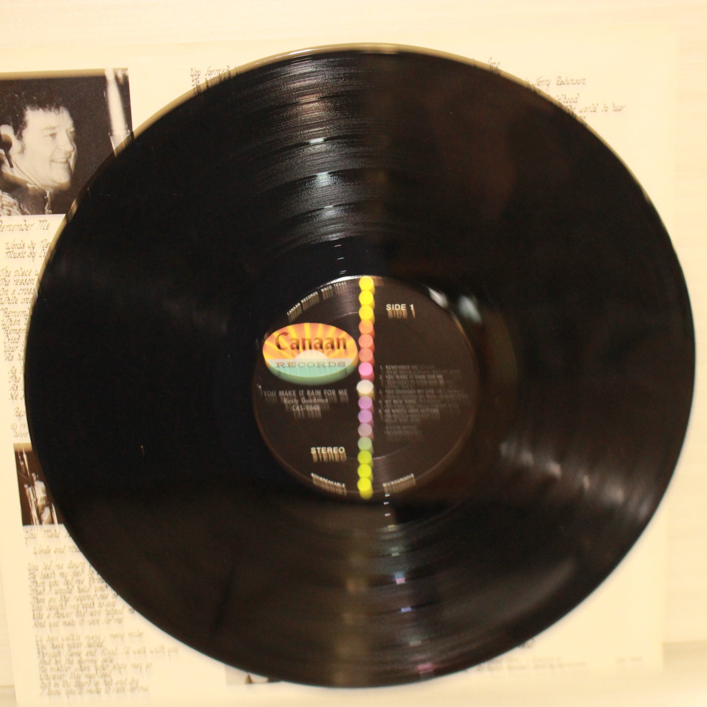 Rusty Goodman : You Make It Rain For Me (LP,Album,Stereo)