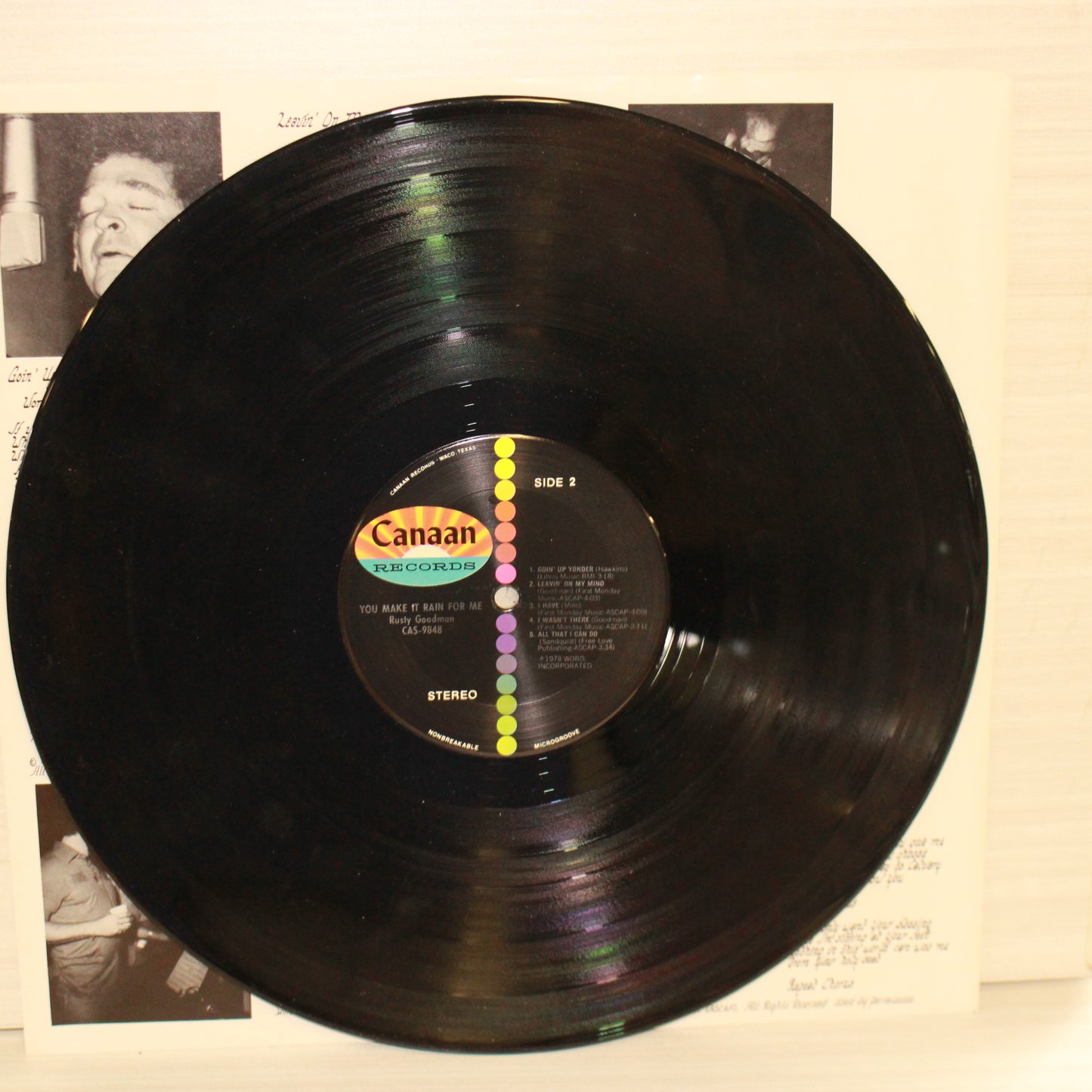 Rusty Goodman : You Make It Rain For Me (LP,Album,Stereo)