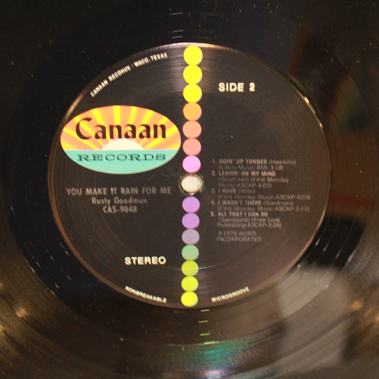 Rusty Goodman : You Make It Rain For Me (LP,Album,Stereo)