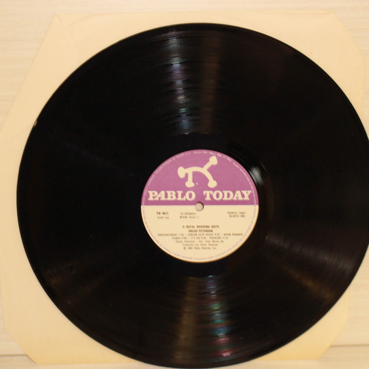 Oscar Peterson : A Royal Wedding Suite (LP)