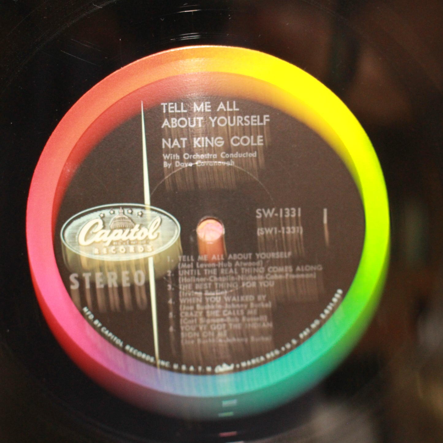 Nat King Cole : Tell Me All About Yourself (LP,Album,Mono)