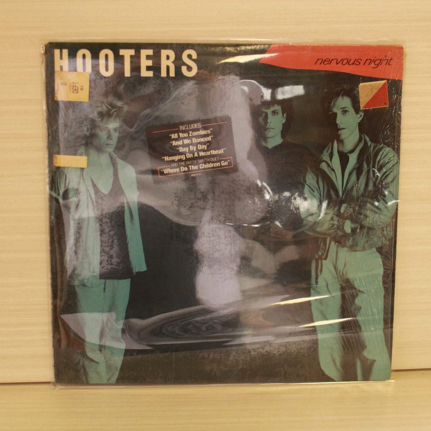 The Hooters : Nervous Night (LP,Album,Stereo)