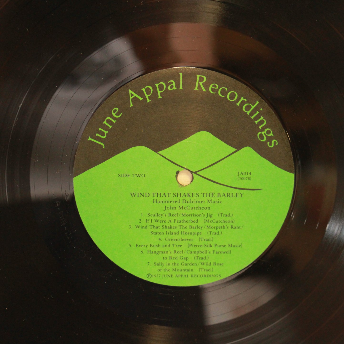 John McCutcheon : The Wind That Shakes The Barley: Hammer Dulcimer Music (LP)