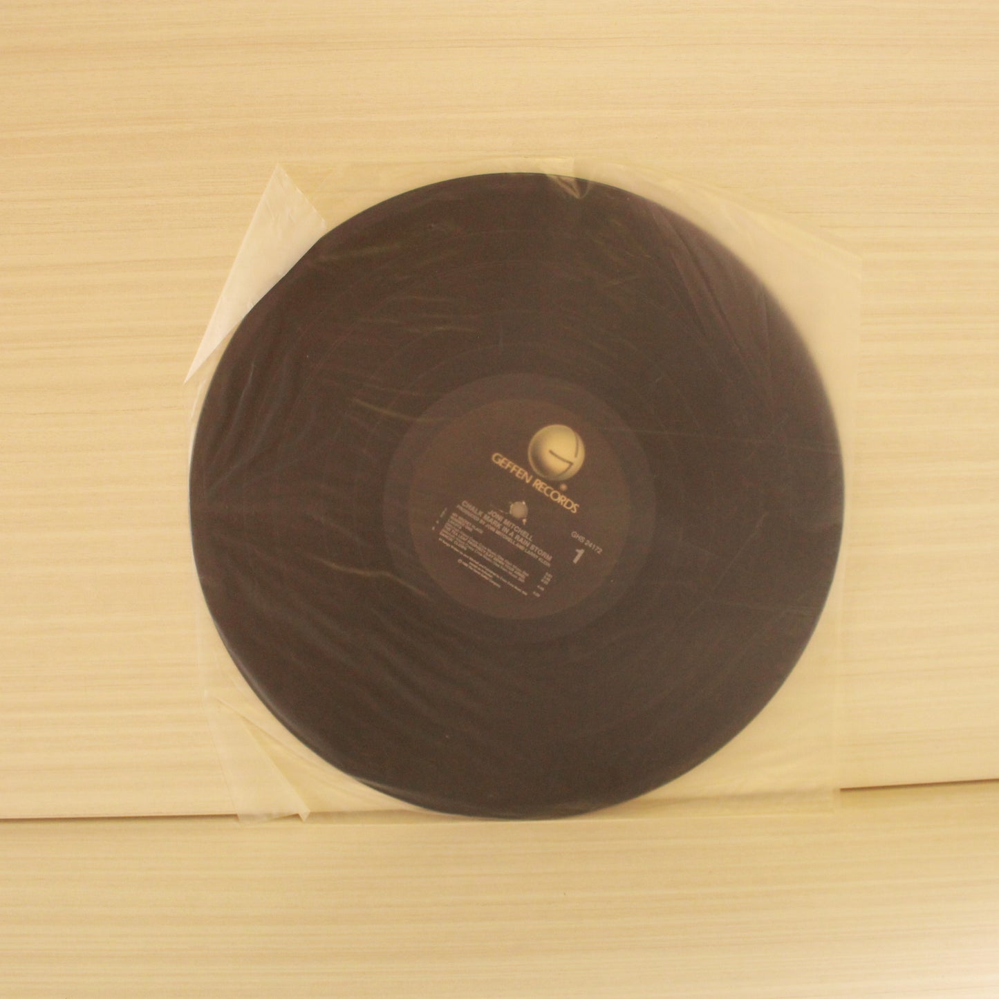 Joni Mitchell : Chalk Mark In A Rain Storm (LP,Album,Stereo)