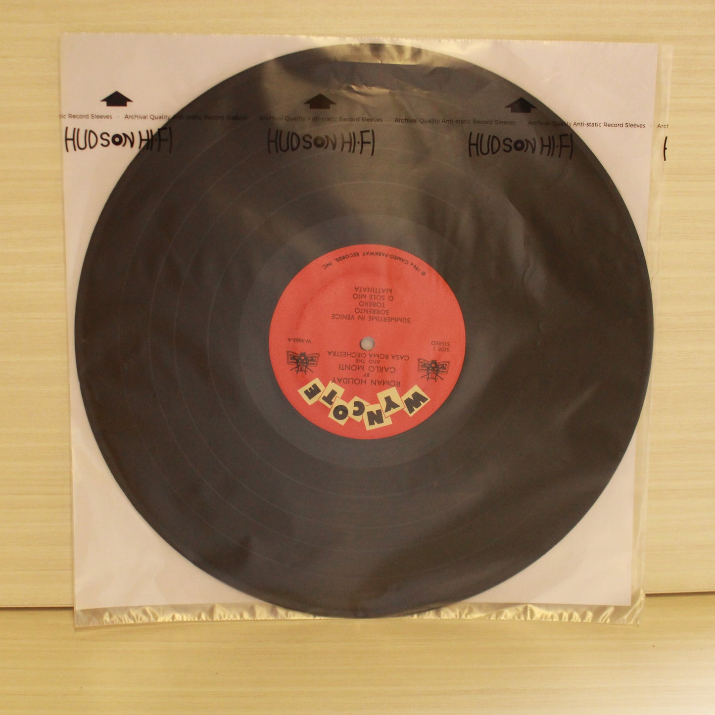 Carlo Monti And The Casa Roma Orchestra : Roman Holiday (LP,Album,Stereo)