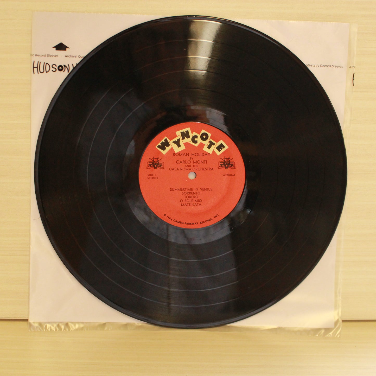Carlo Monti And The Casa Roma Orchestra : Roman Holiday (LP,Album,Stereo)