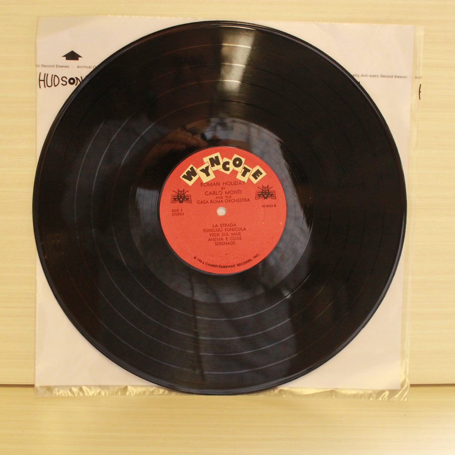 Carlo Monti And The Casa Roma Orchestra : Roman Holiday (LP,Album,Stereo)