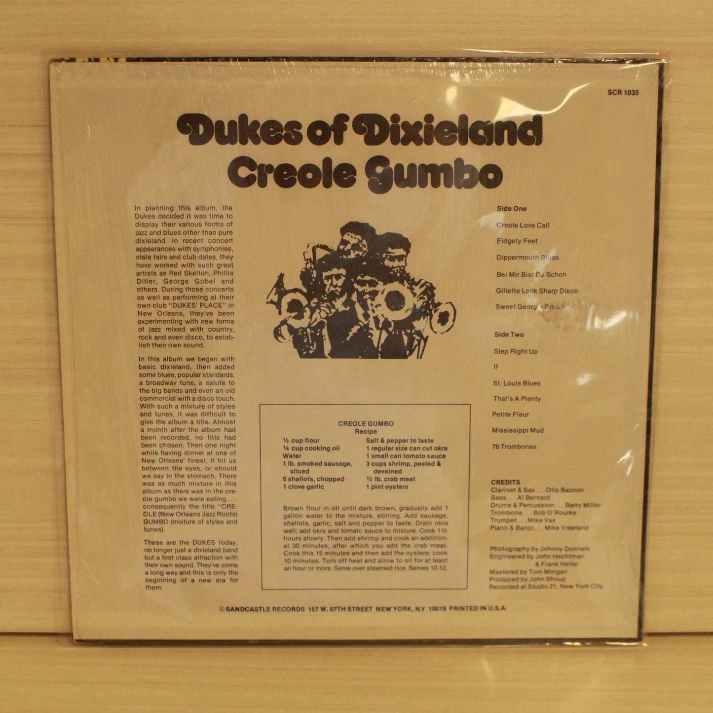 Dukes Of Dixieland : Creole Gumbo (LP,Album)