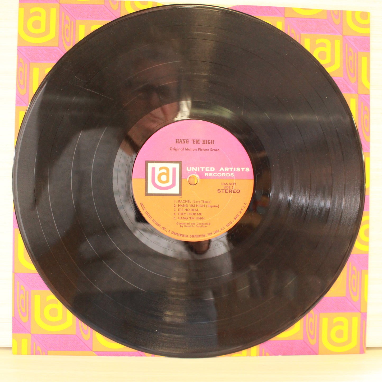 Dominic Frontiere : Hang 'Em High (Original Motion Picture Score) (LP,Album,Stereo)