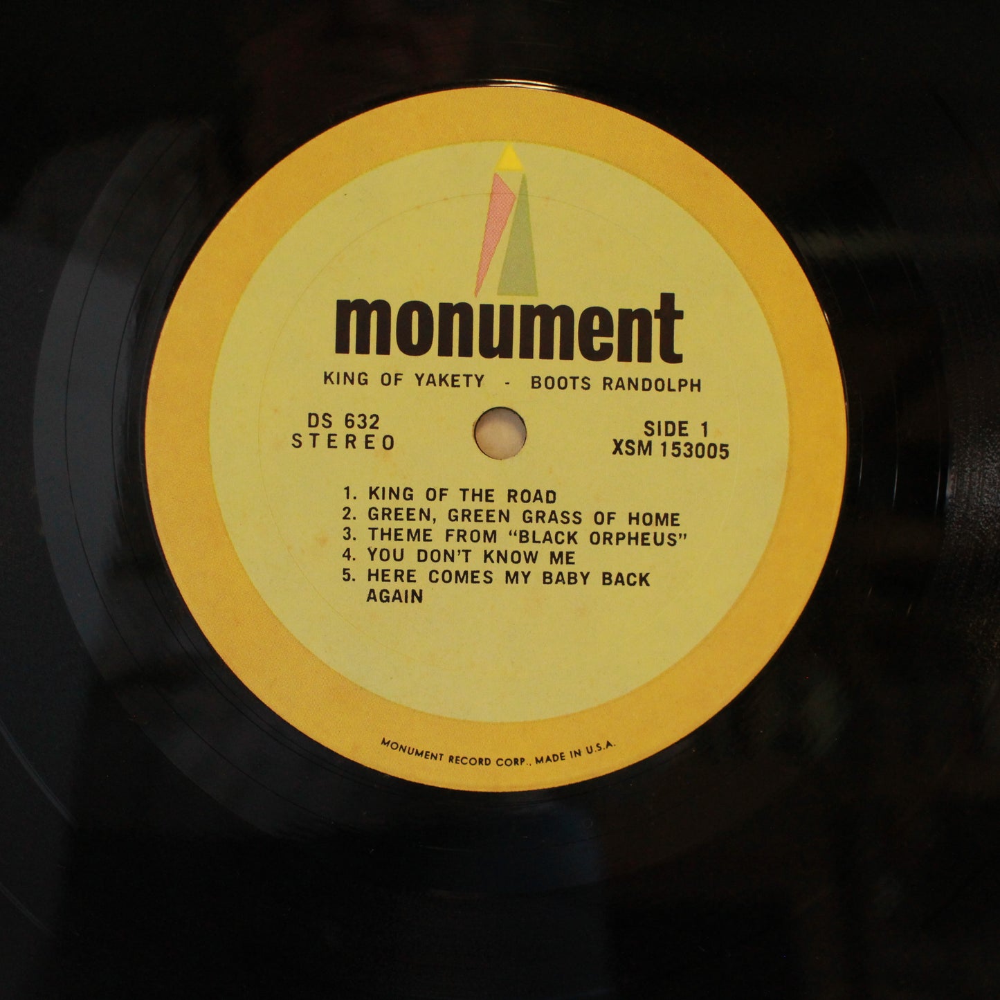 Boots Randolph : King Of Yakety (LP,Compilation)