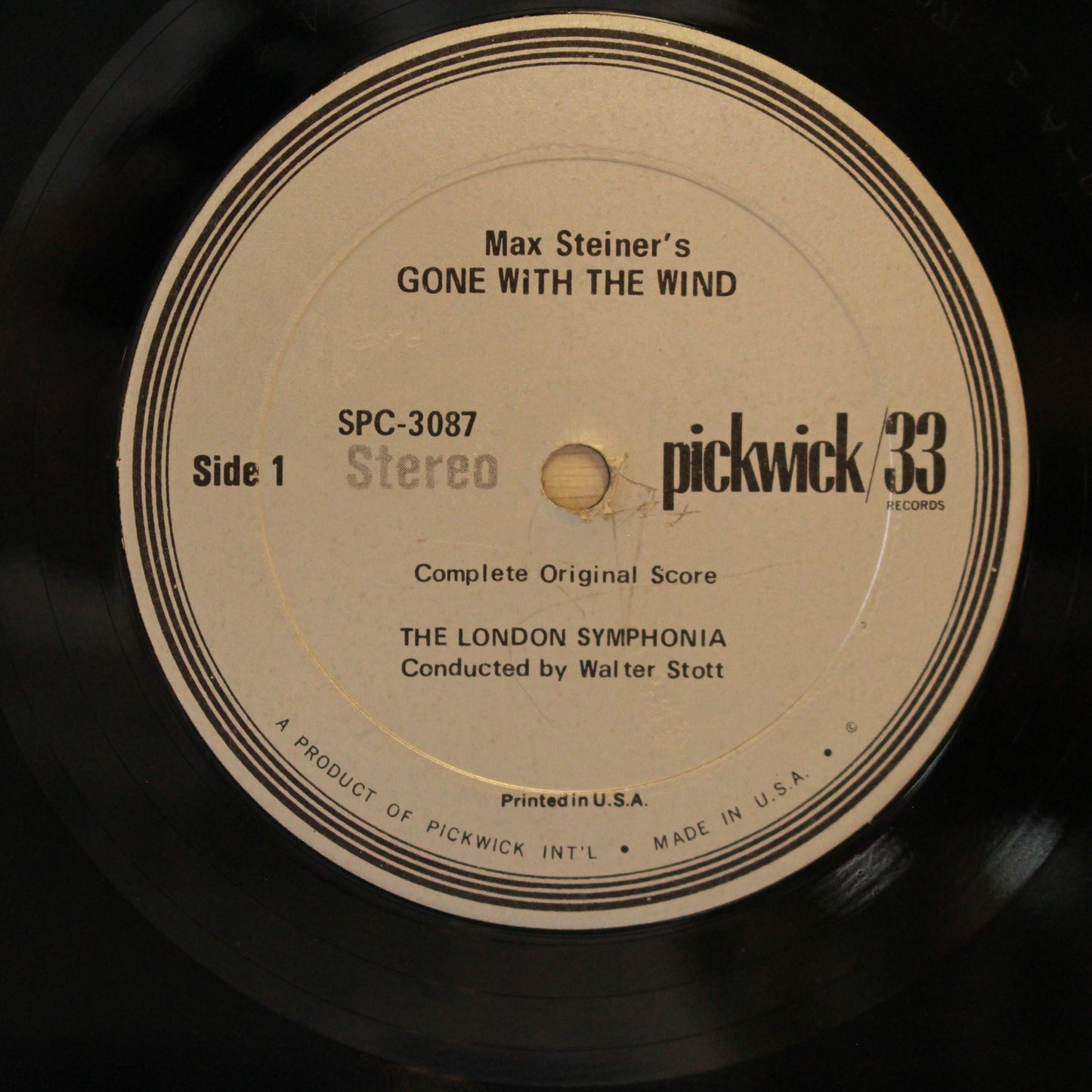 Symphonia Orchestra : Max Steiner's Complete Original Score Gone With The Wind (LP,Album)