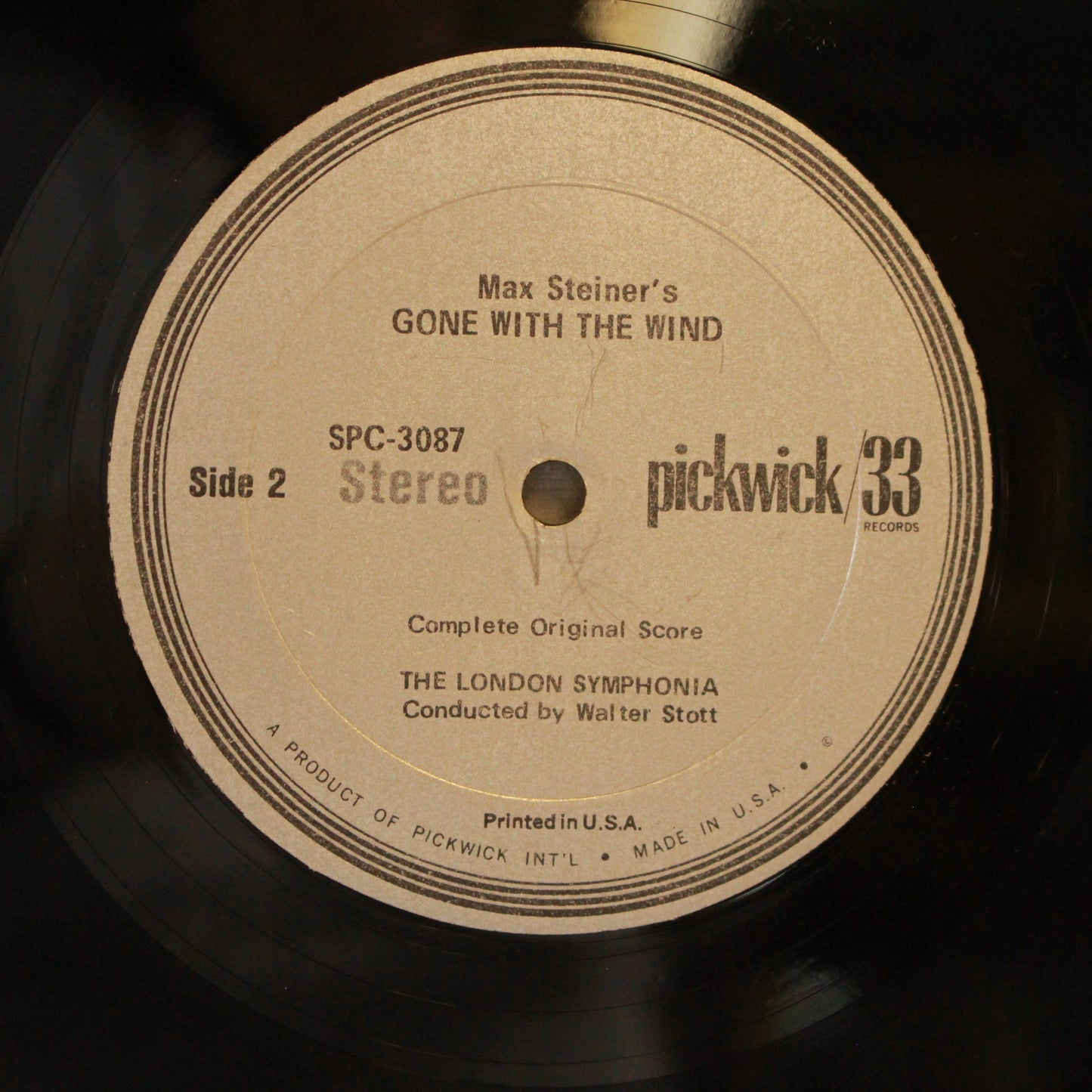 Symphonia Orchestra : Max Steiner's Complete Original Score Gone With The Wind (LP,Album)