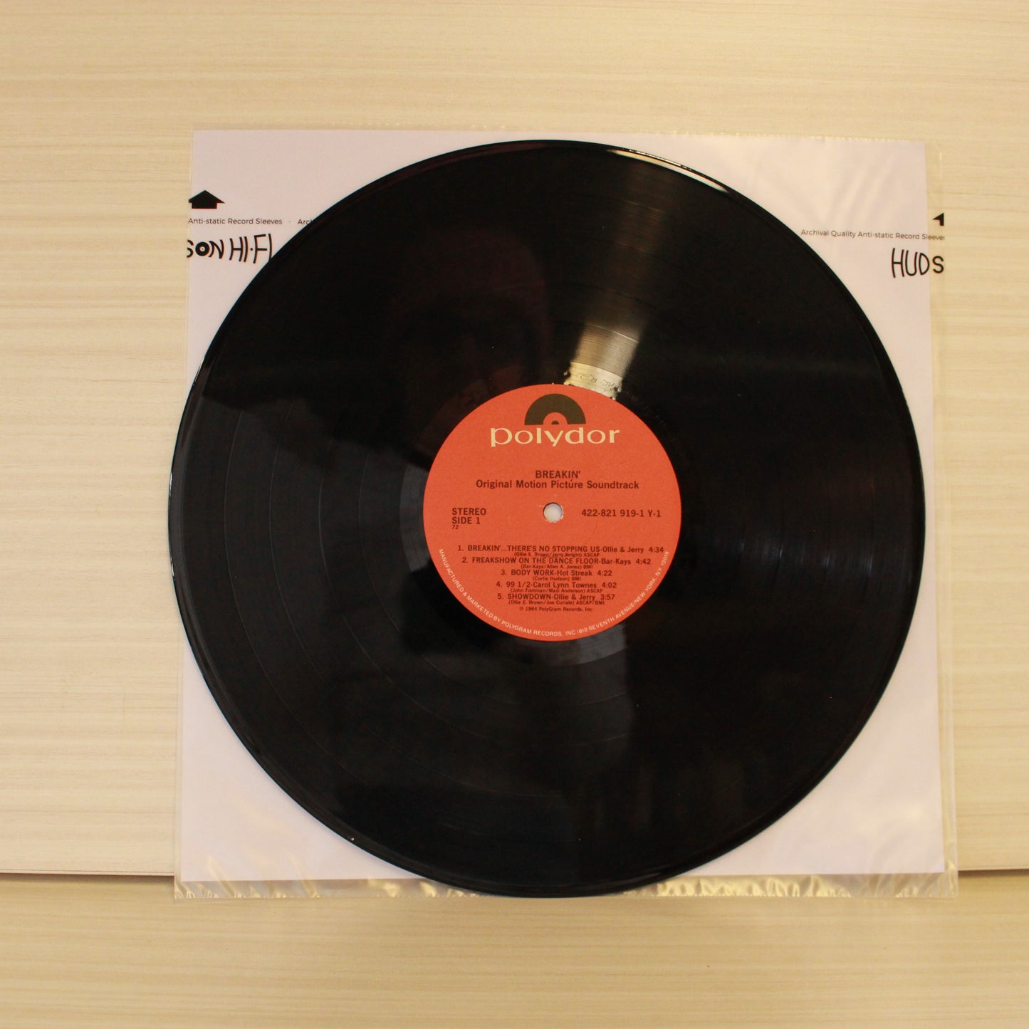 Various : Breakin' - Original Motion Picture Soundtrack (LP,Compilation)