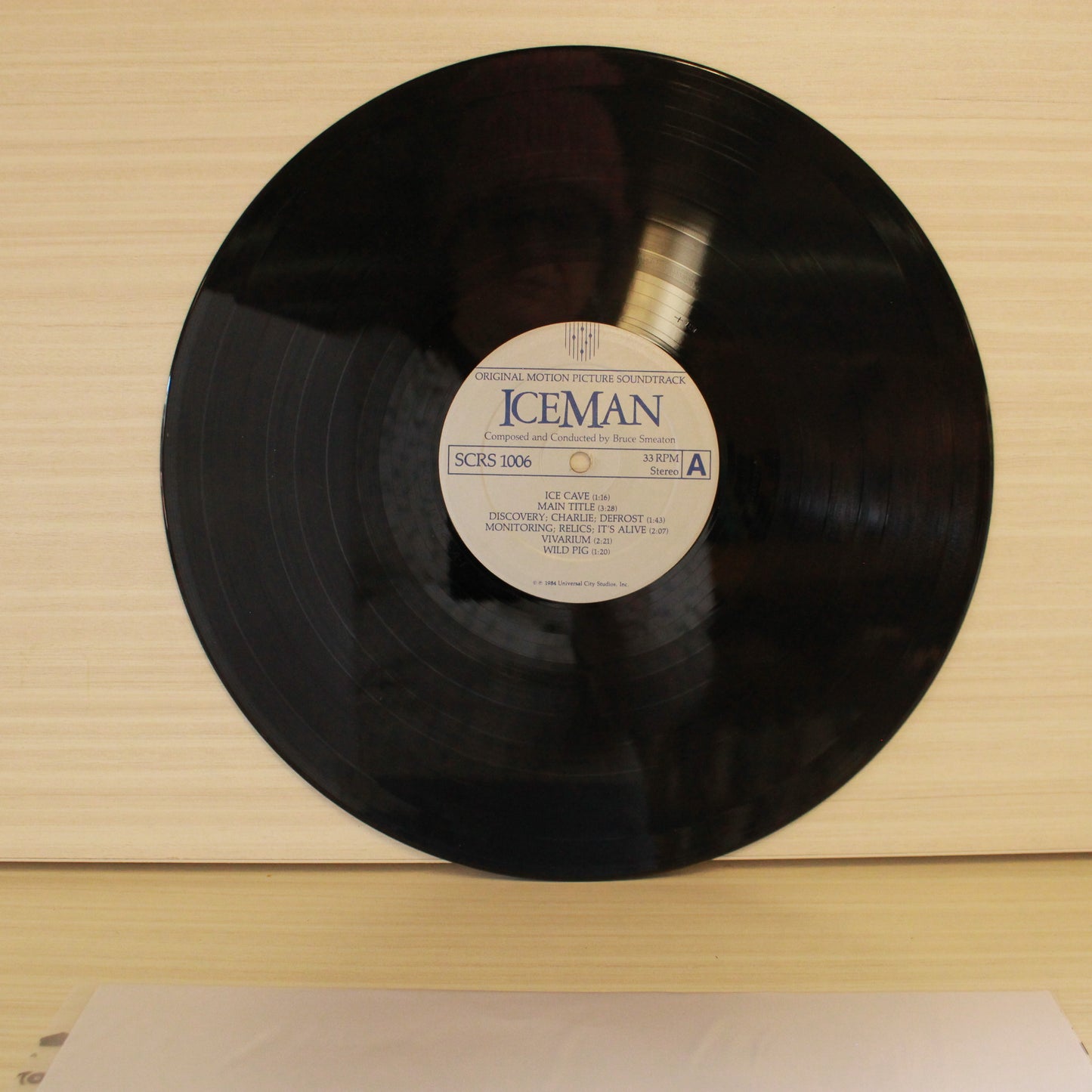Bruce Smeaton : Iceman (Original Motion Picture Soundtrack) (LP,Album)