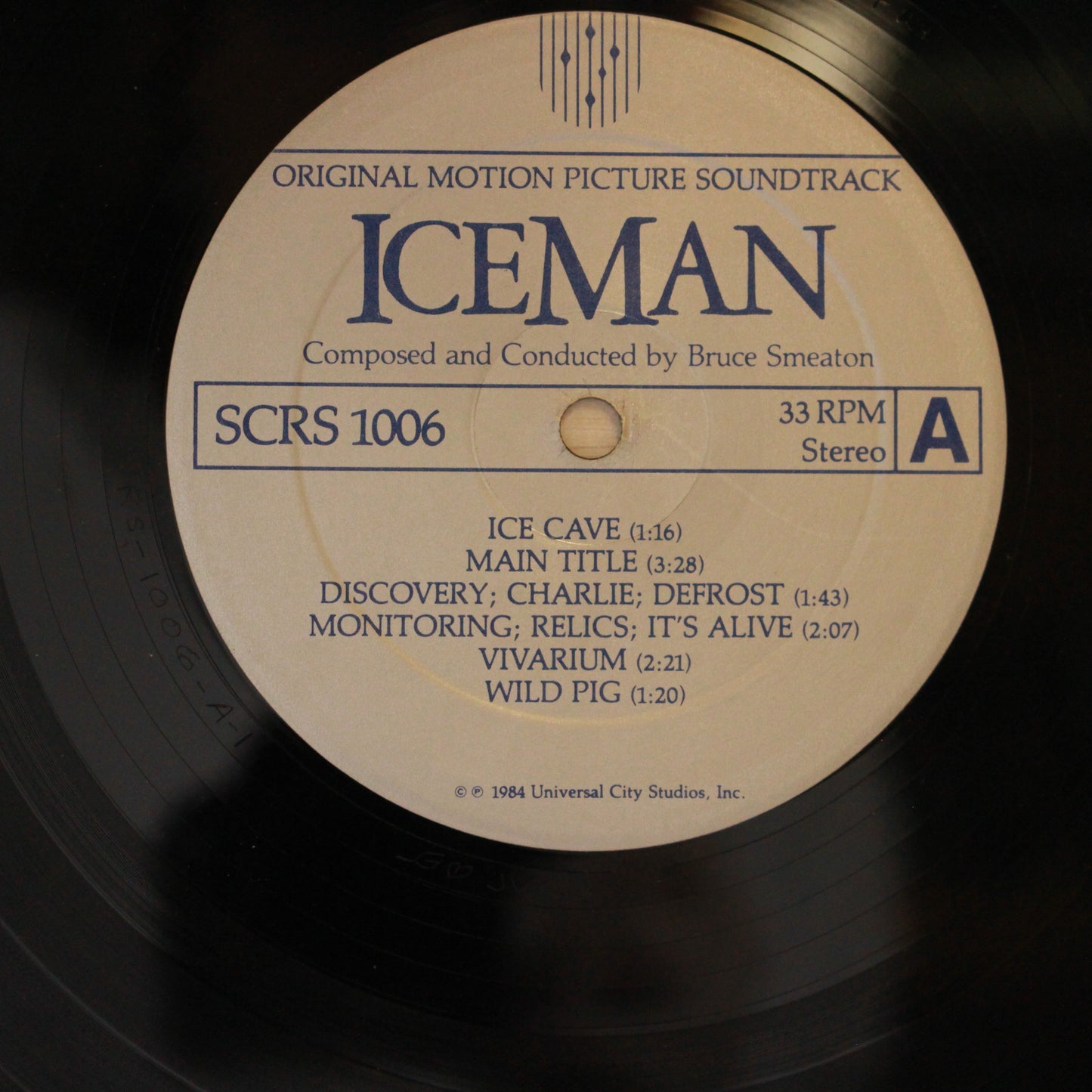 Bruce Smeaton : Iceman (Original Motion Picture Soundtrack) (LP,Album)