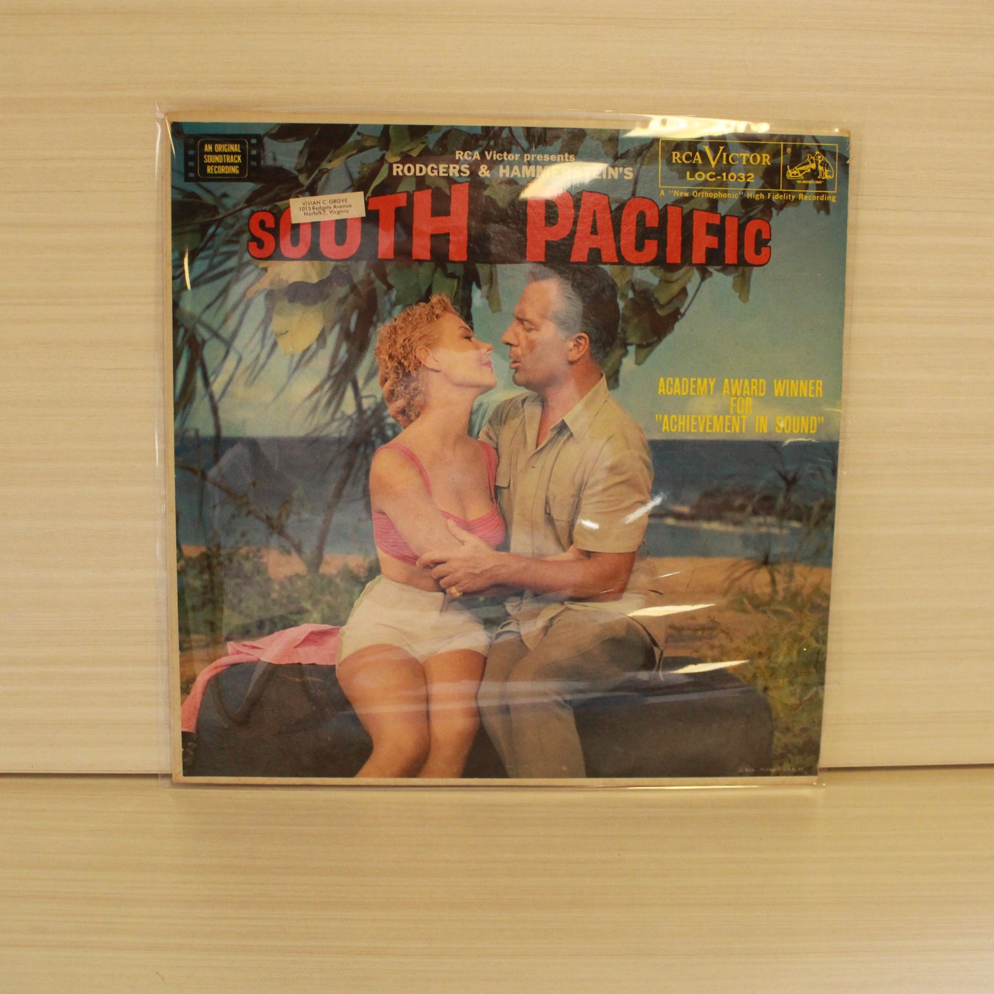 Rodgers & Hammerstein : South Pacific (LP,Album,Mono)
