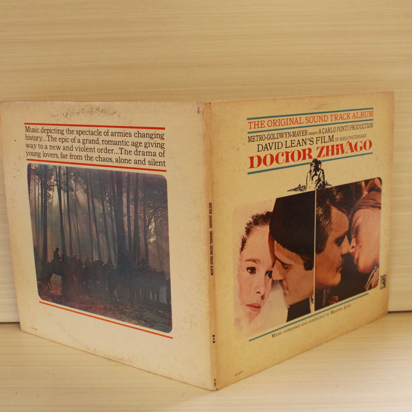 Maurice Jarre : Doctor Zhivago (Original Sound Track Album) (LP,Album,Mono)