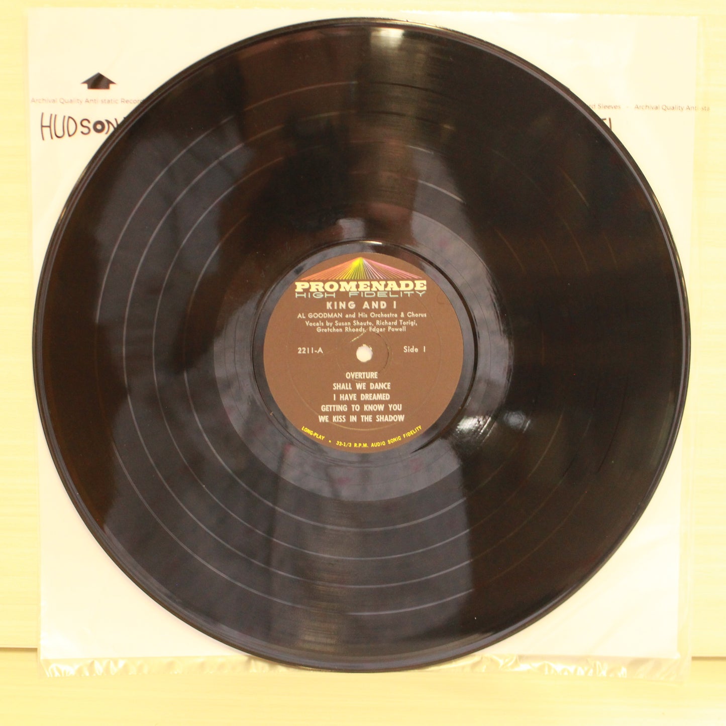 Al Goodman And His Orchestra With Susan Shaute And Richard Torigi : King And I (LP,Album)