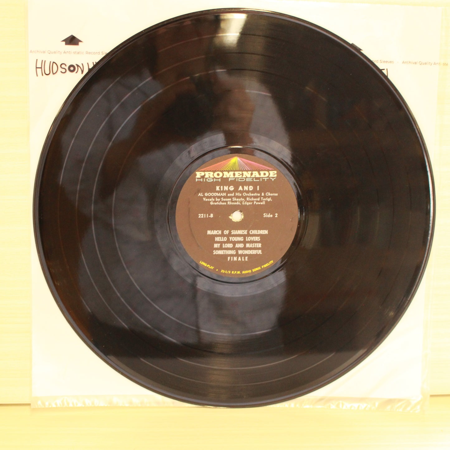 Al Goodman And His Orchestra With Susan Shaute And Richard Torigi : King And I (LP,Album)