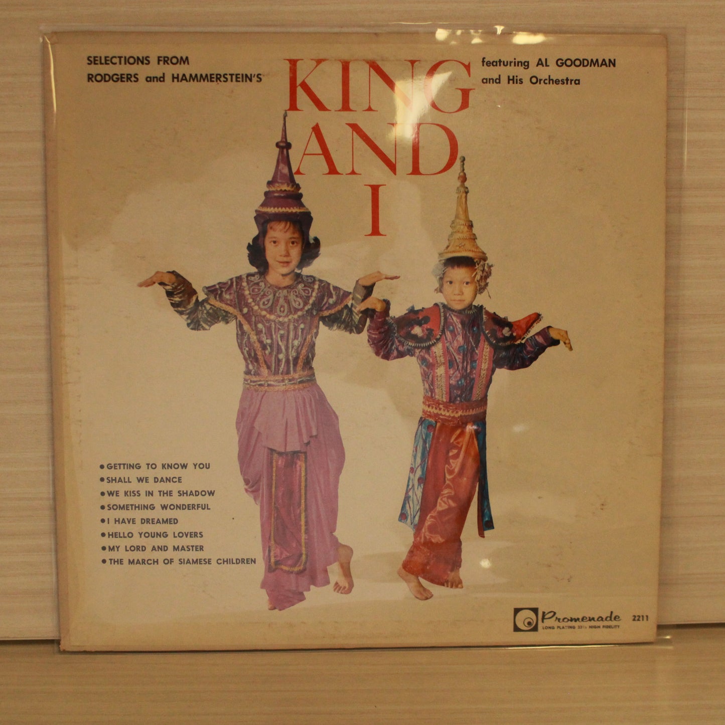 Al Goodman And His Orchestra With Susan Shaute And Richard Torigi : King And I (LP,Album)