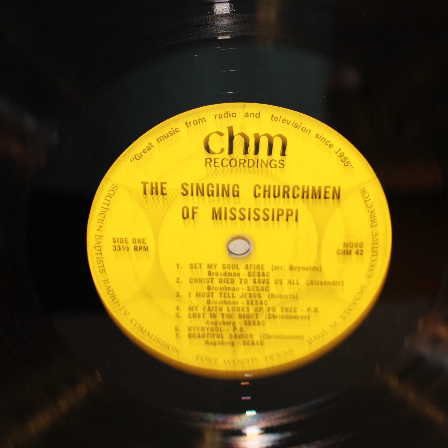 Mississippi Singing Churchmen : The Singing Churchmen Of Mississippi (LP,Album,Stereo)
