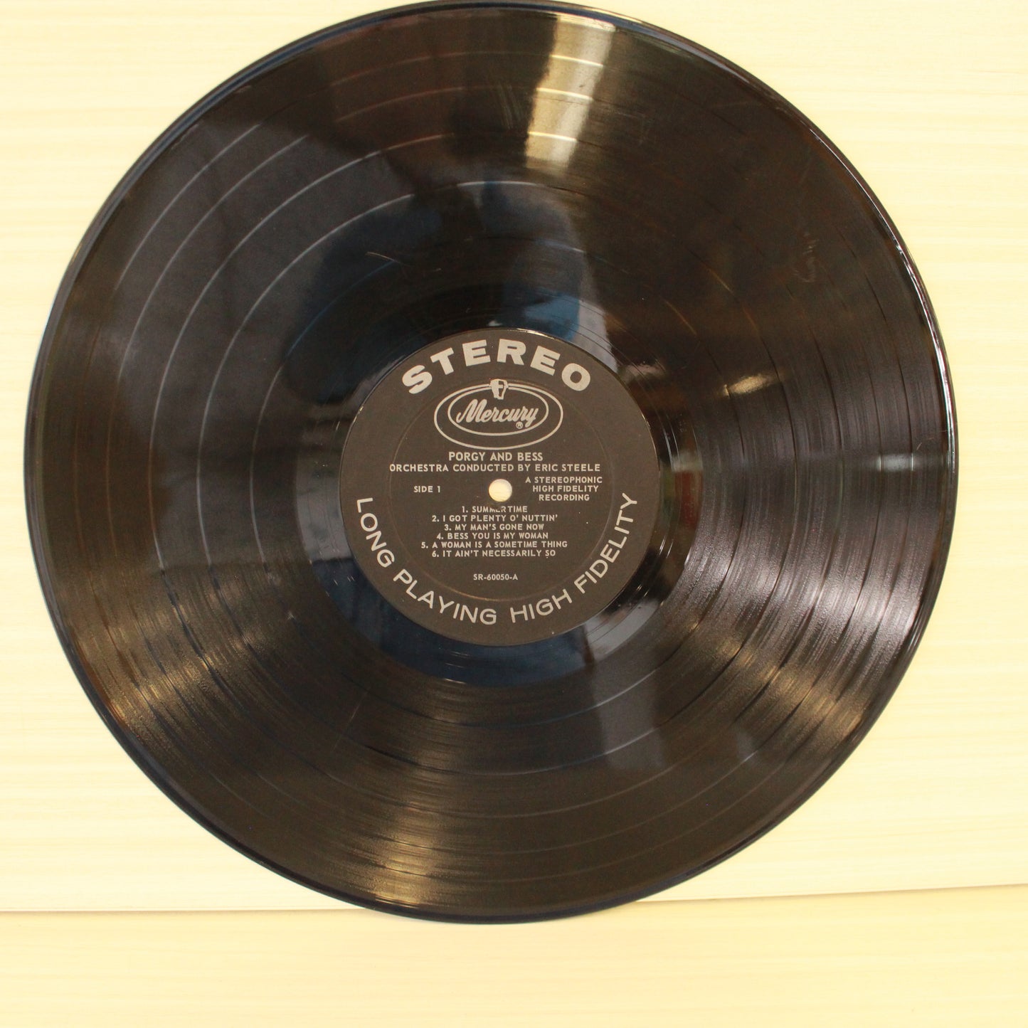 Eric Steele And His Orchestra : Instrumental Selections From Porgy And Bess And Showboat (LP,Album,Stereo)