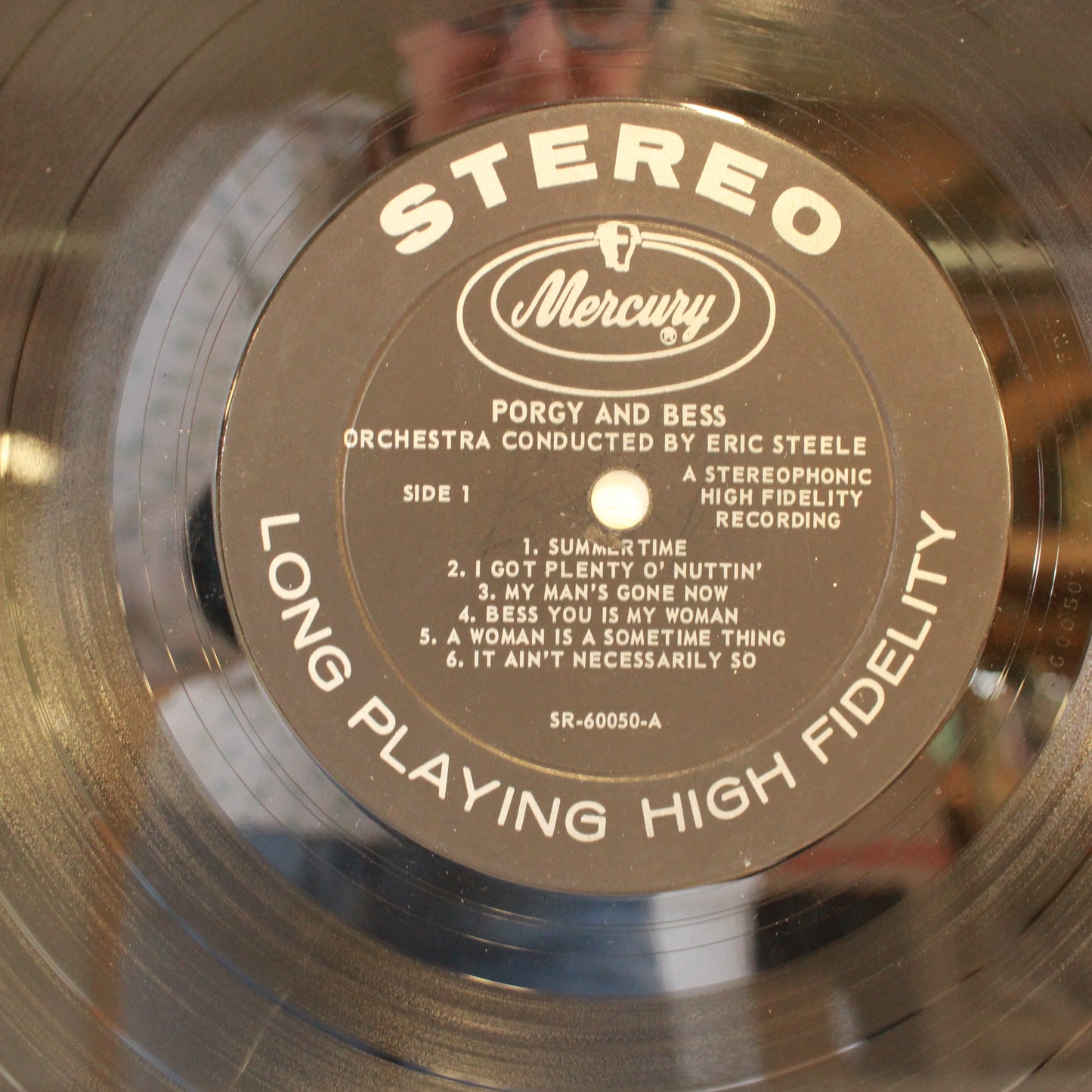 Eric Steele And His Orchestra : Instrumental Selections From Porgy And Bess And Showboat (LP,Album,Stereo)