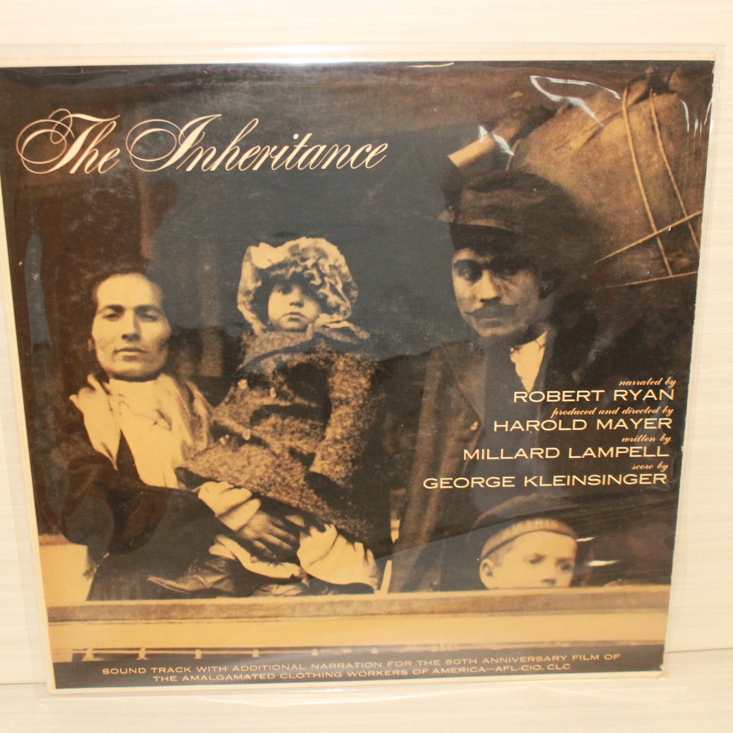 Robert Ryan, George Kleinsinger : The Inheritance: From The Film Sound Track With Additional Narration (LP,Mono)