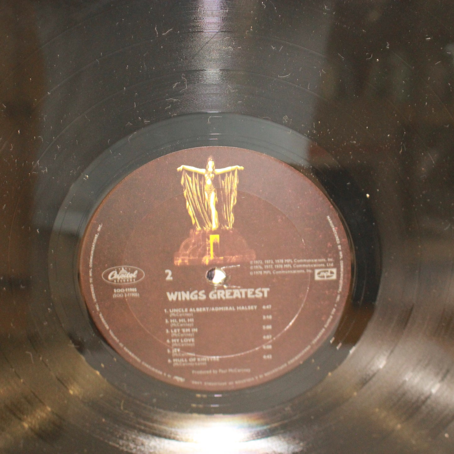 Wings (2) : Wings Greatest (LP,Compilation)