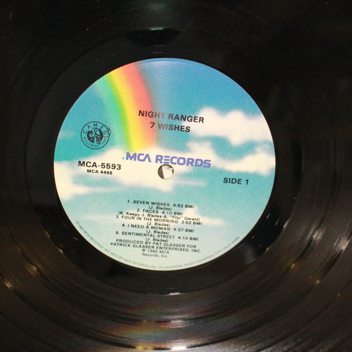 Night Ranger : 7 Wishes (LP,Album)