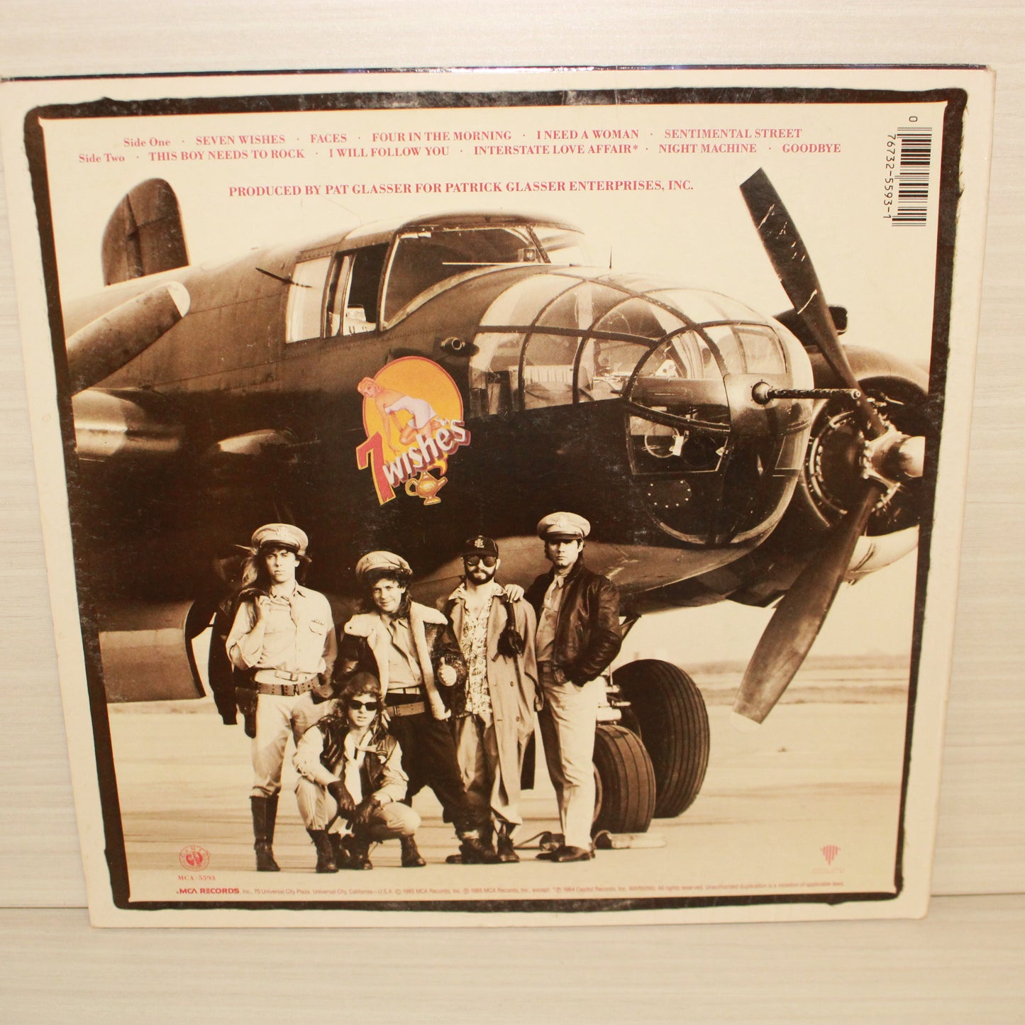 Night Ranger : 7 Wishes (LP,Album)