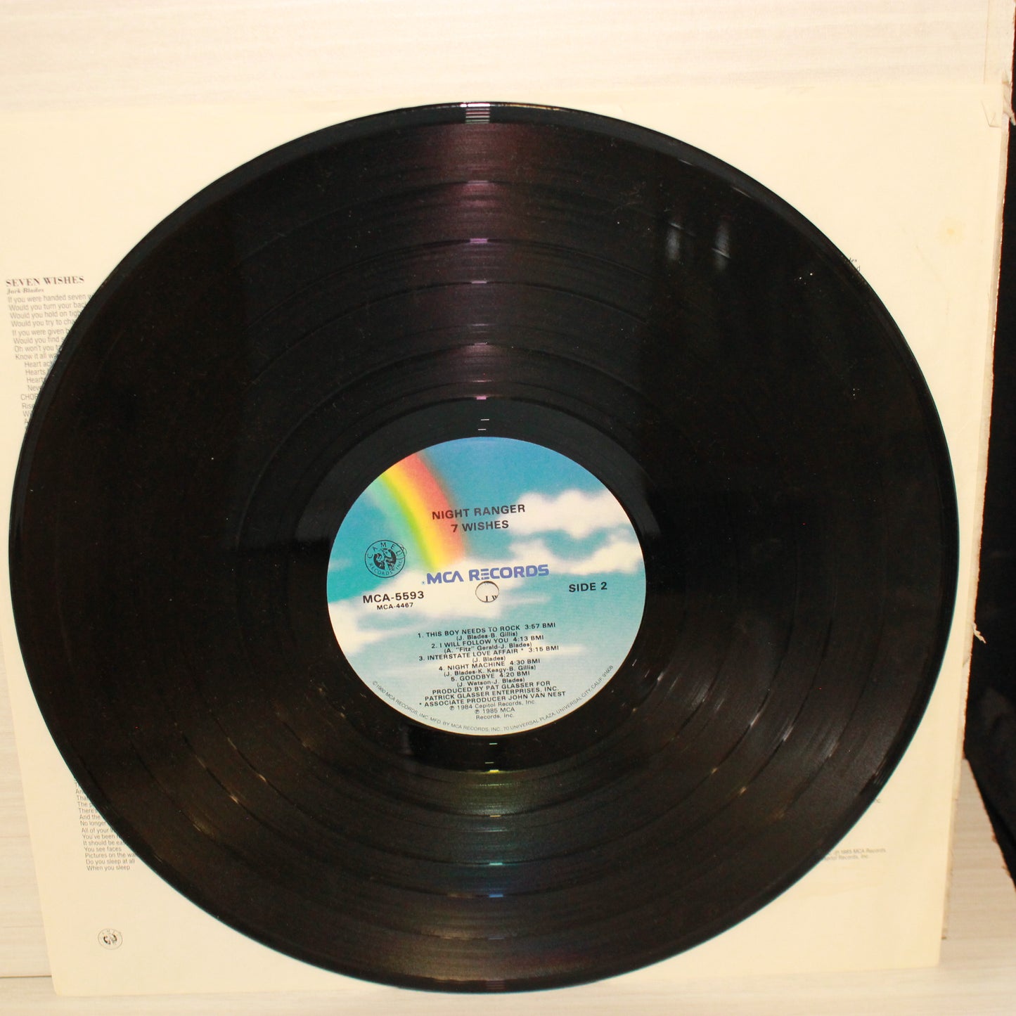 Night Ranger : 7 Wishes (LP,Album)