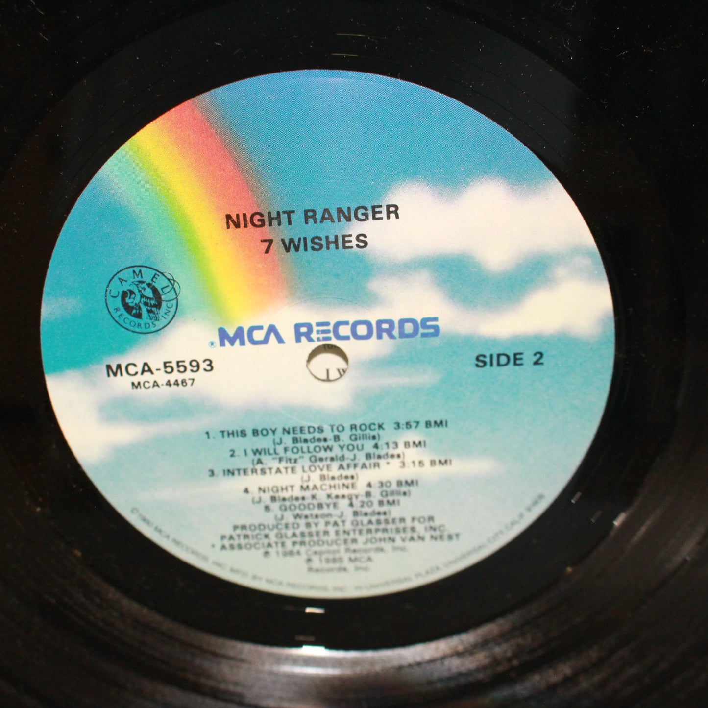 Night Ranger : 7 Wishes (LP,Album)