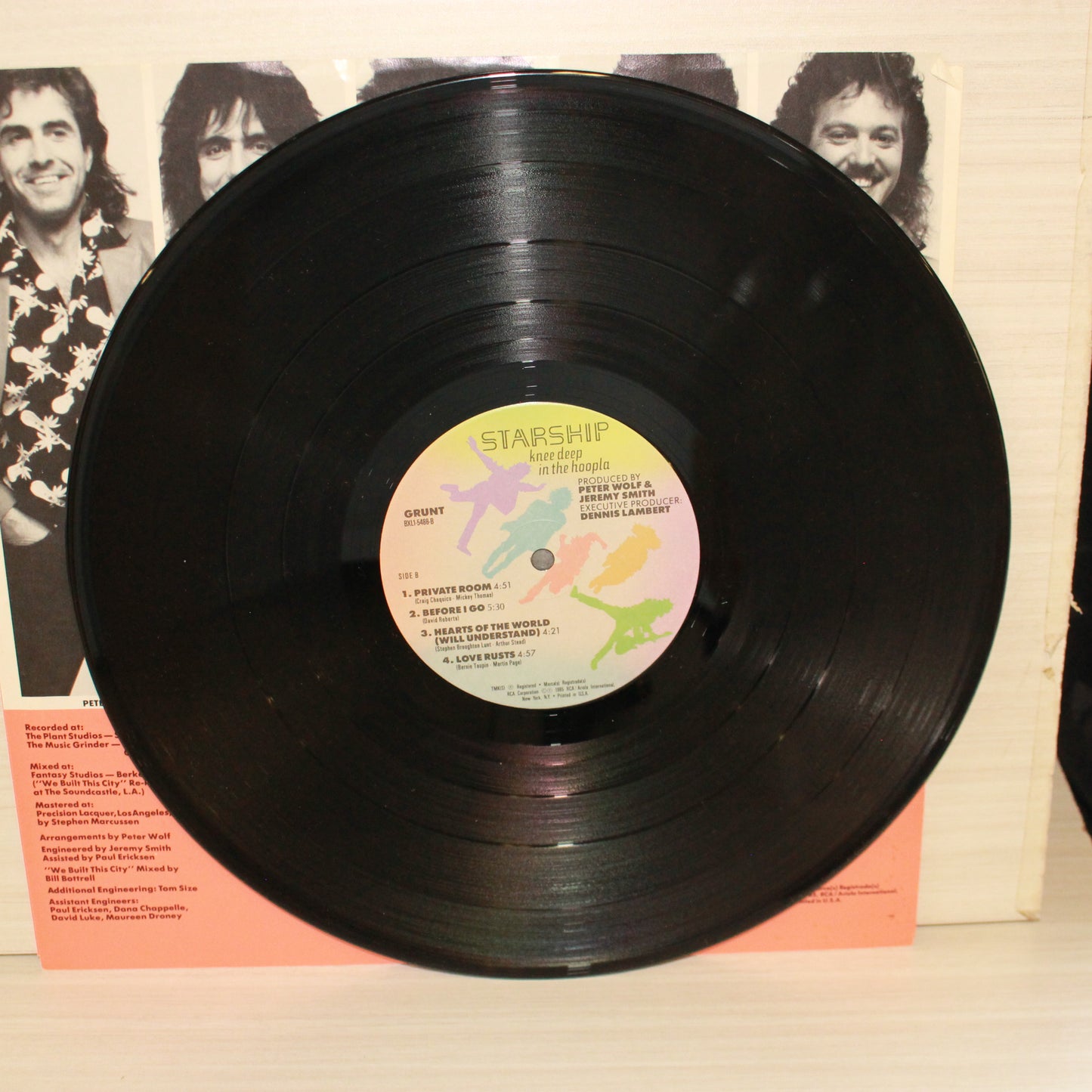 Starship (2) : Knee Deep In The Hoopla (LP,Album)