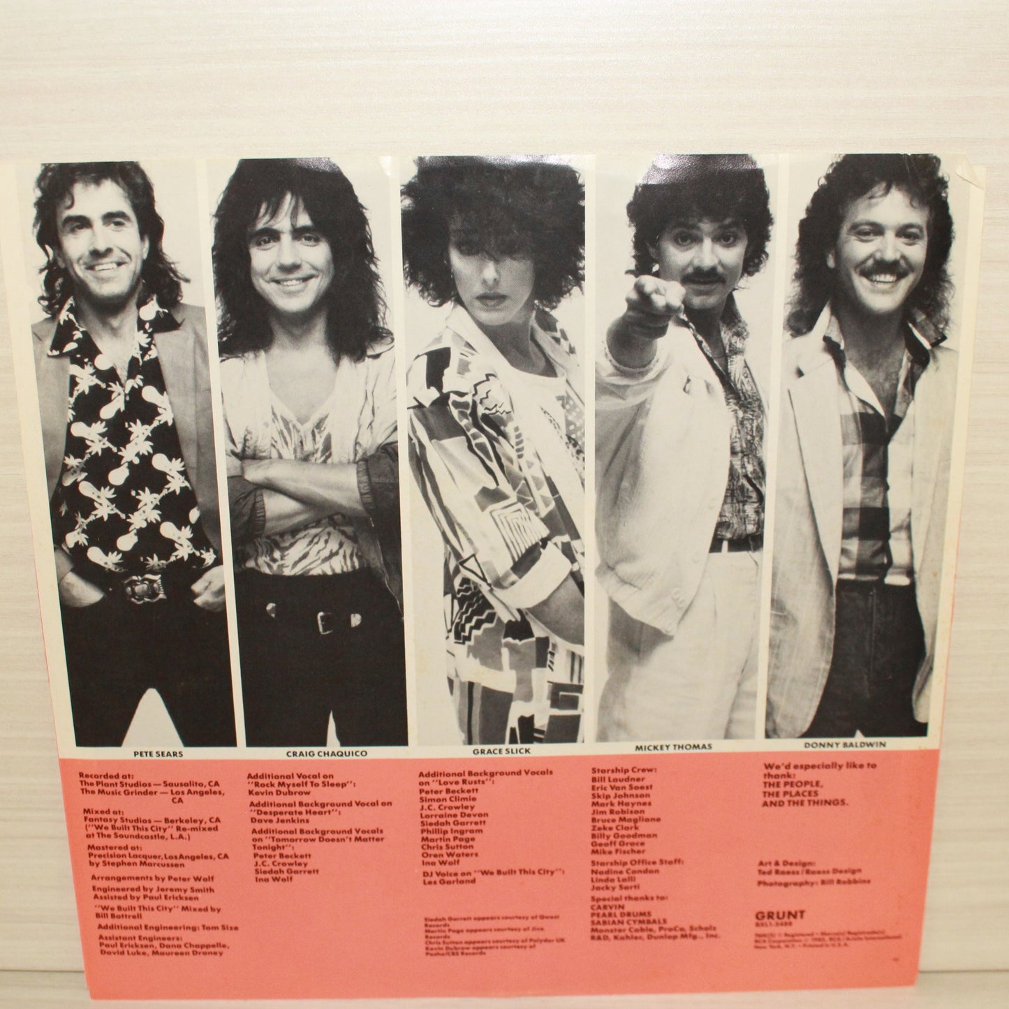 Starship (2) : Knee Deep In The Hoopla (LP,Album)