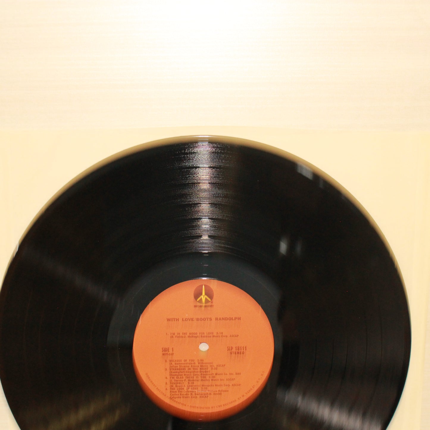 Boots Randolph : ...With Love (LP,Album)