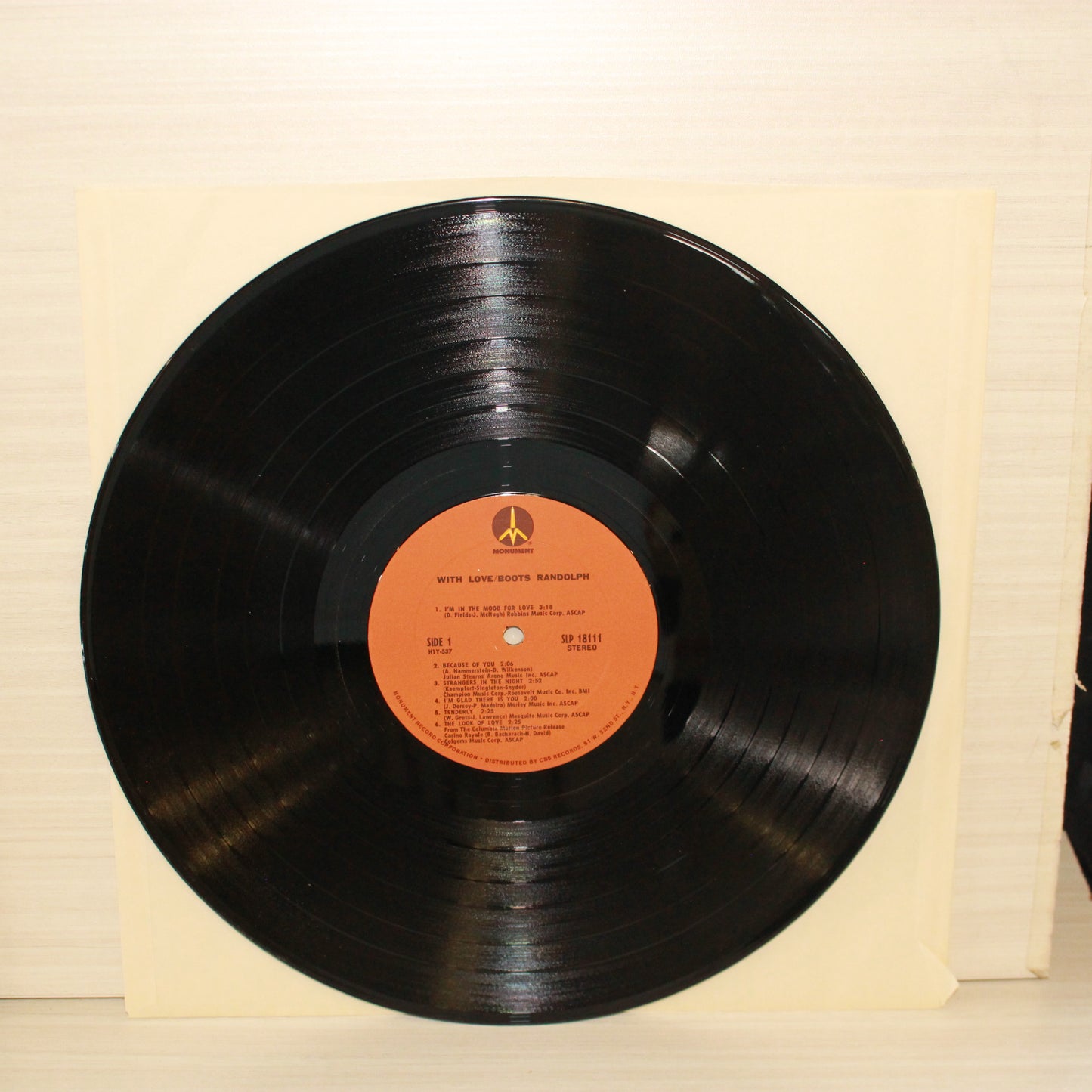 Boots Randolph : ...With Love (LP,Album)
