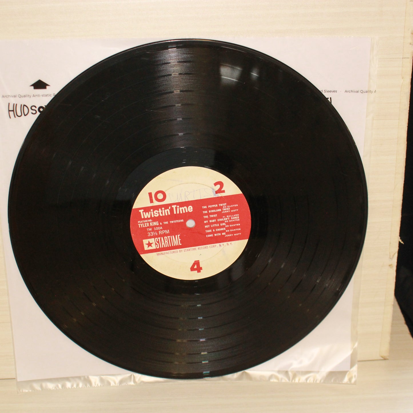 Tyler King & The Twisteens : Twistin' Time (LP)
