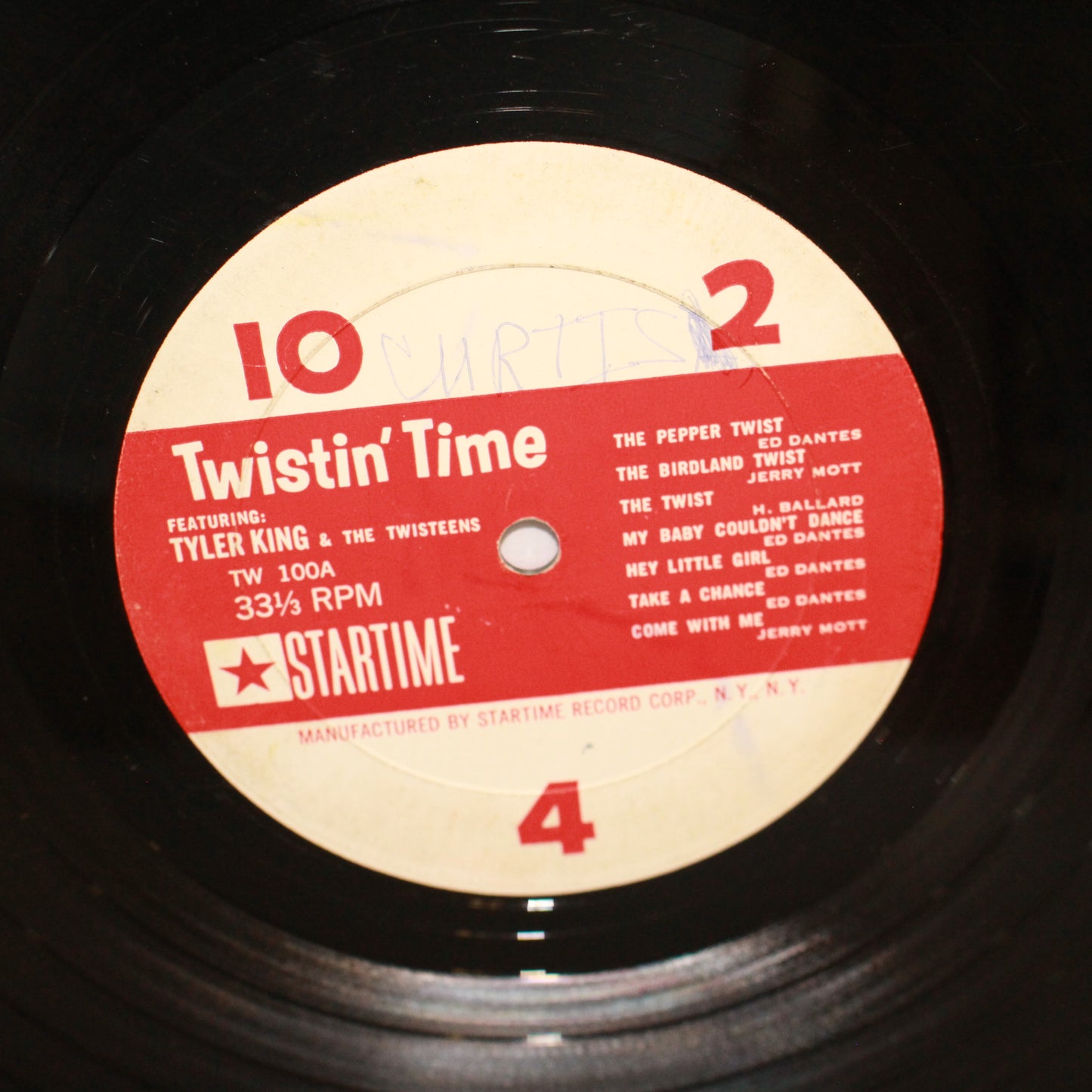Tyler King & The Twisteens : Twistin' Time (LP)