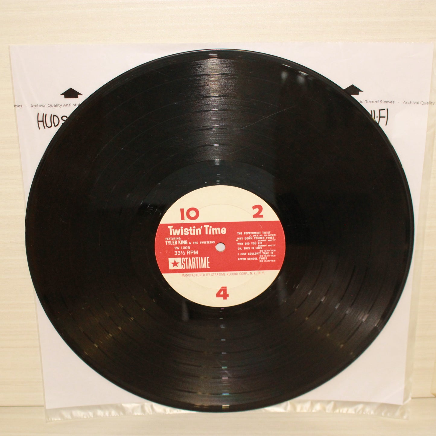Tyler King & The Twisteens : Twistin' Time (LP)