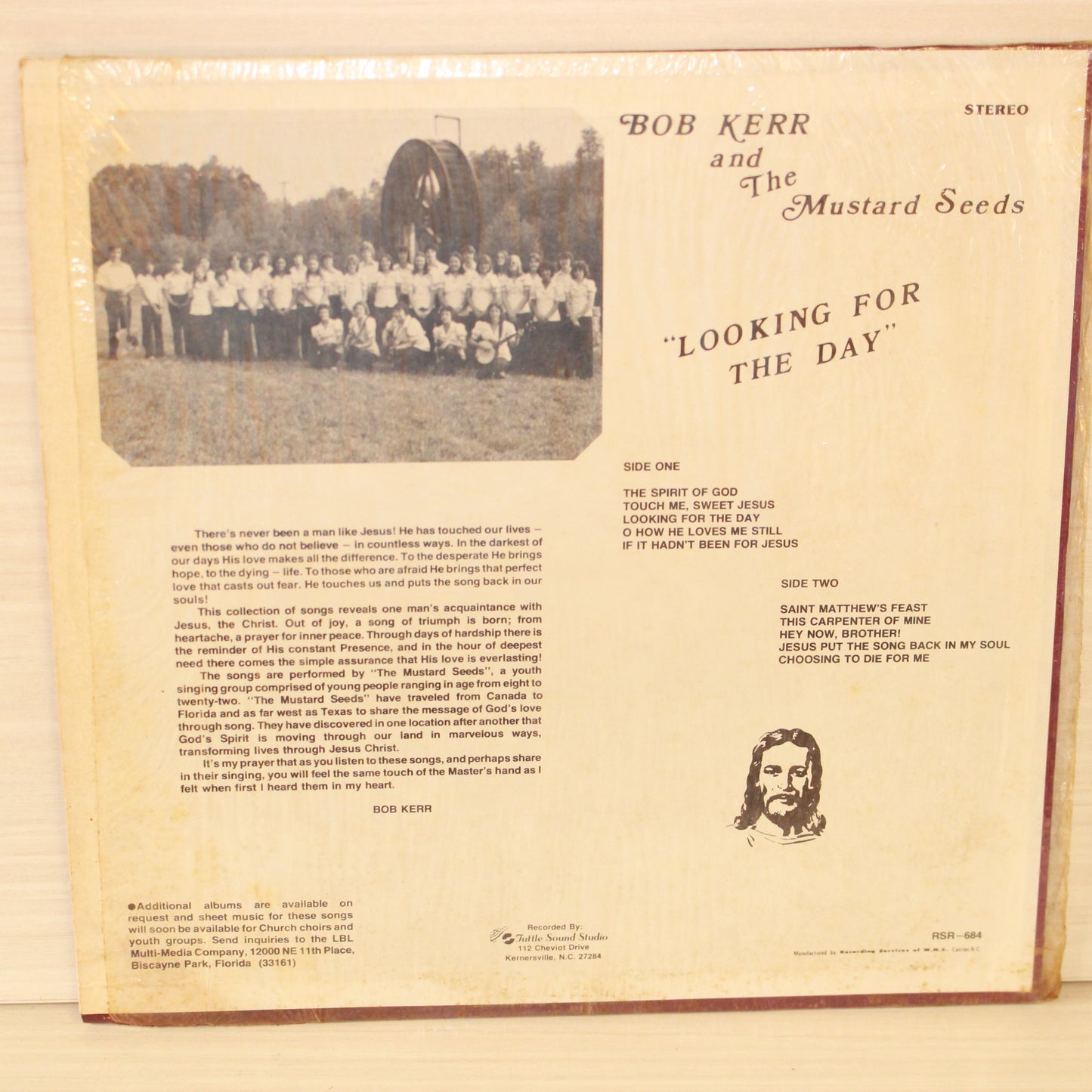 Bob Kerr And The Mustard Seeds : Looking For The Day (LP)