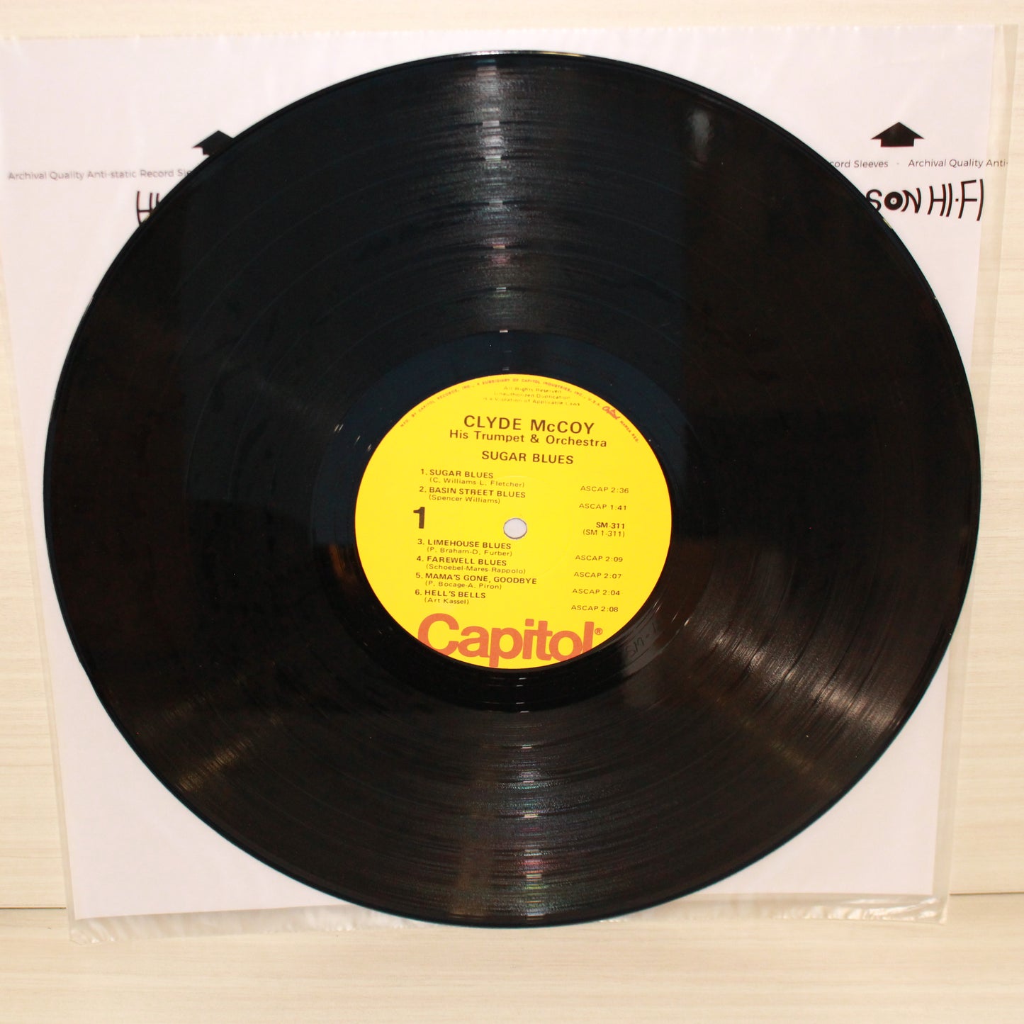 Clyde McCoy And His Orchestra : Sugar Blues (LP,Album,Reissue,Remastered,Mono)