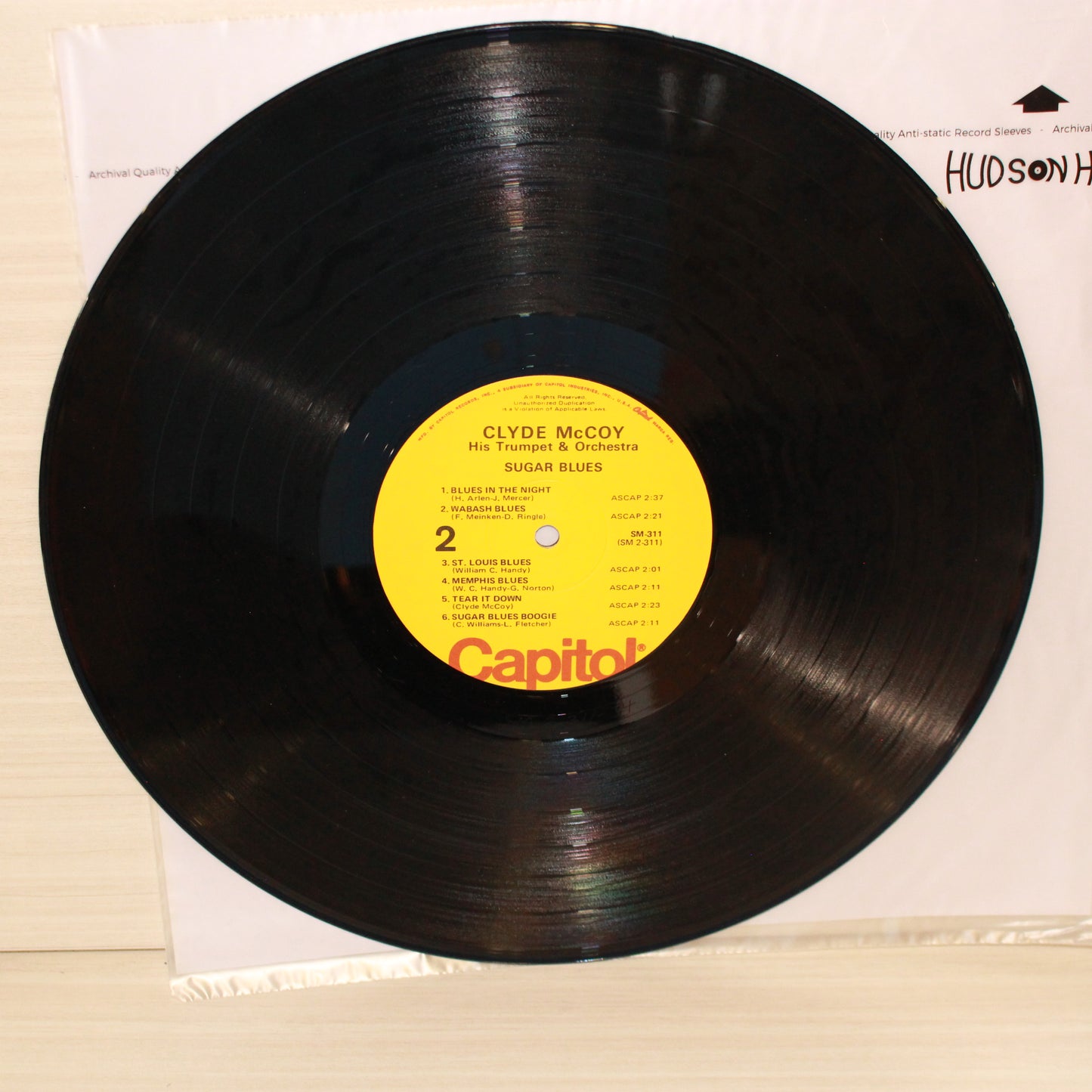 Clyde McCoy And His Orchestra : Sugar Blues (LP,Album,Reissue,Remastered,Mono)