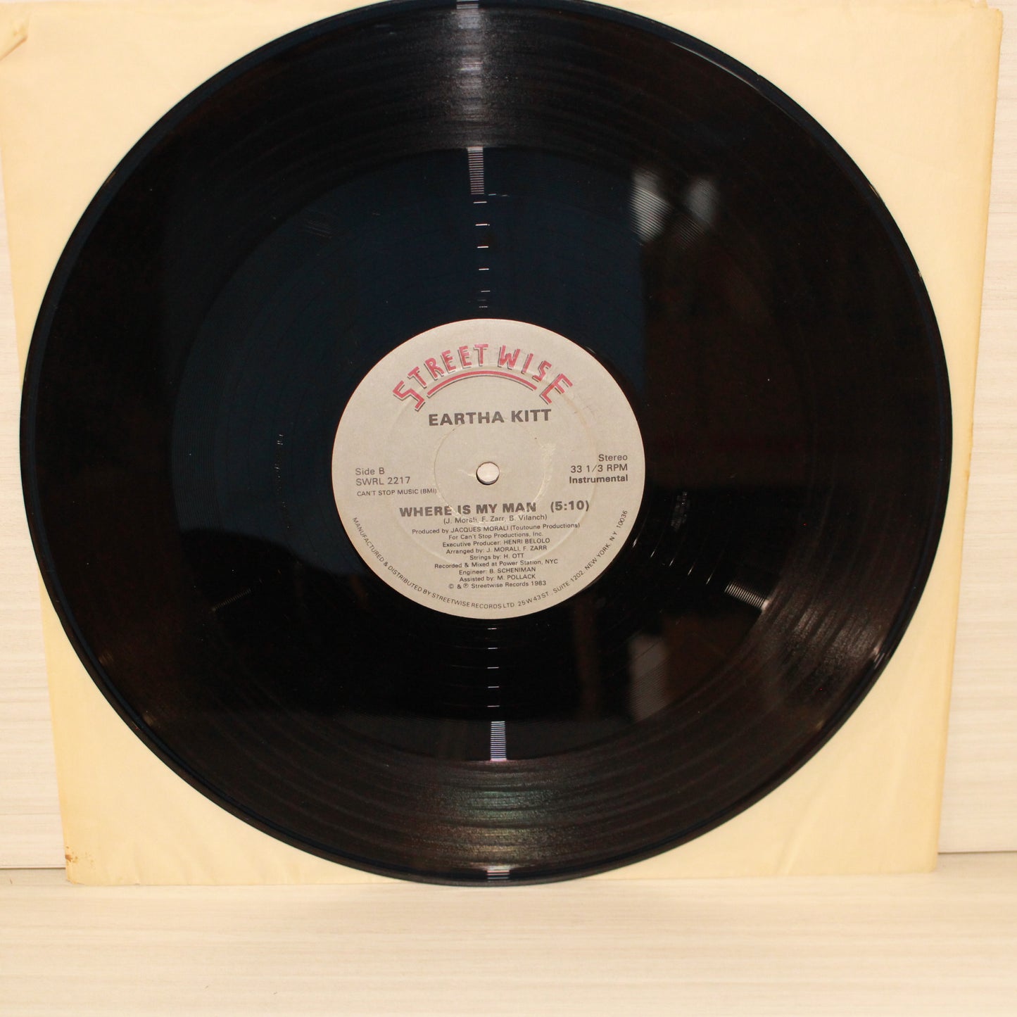 Eartha Kitt : Where Is My Man (Remix) (12",33 ⅓ RPM,Maxi-Single,Promo)