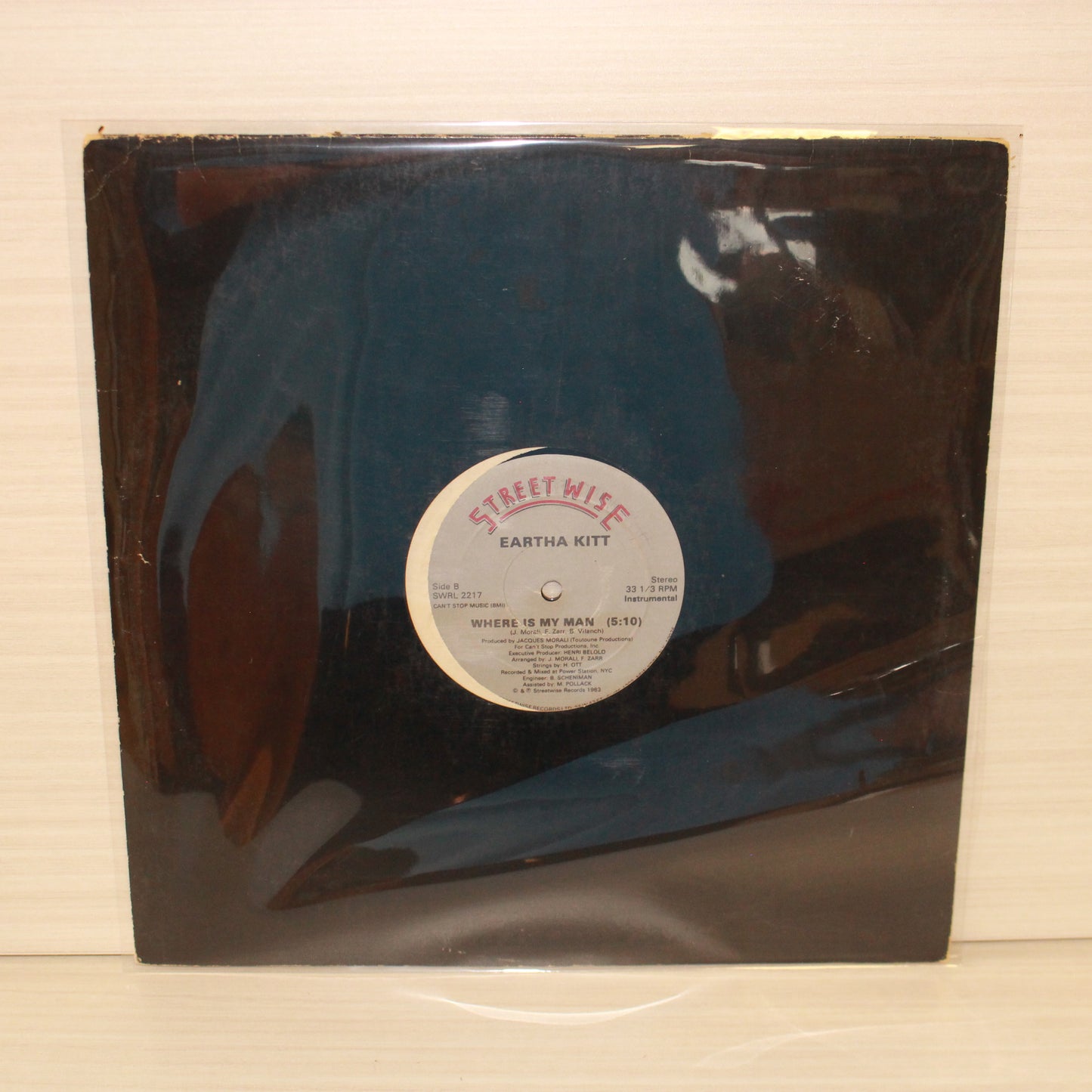 Eartha Kitt : Where Is My Man (Remix) (12",33 ⅓ RPM,Maxi-Single,Promo)
