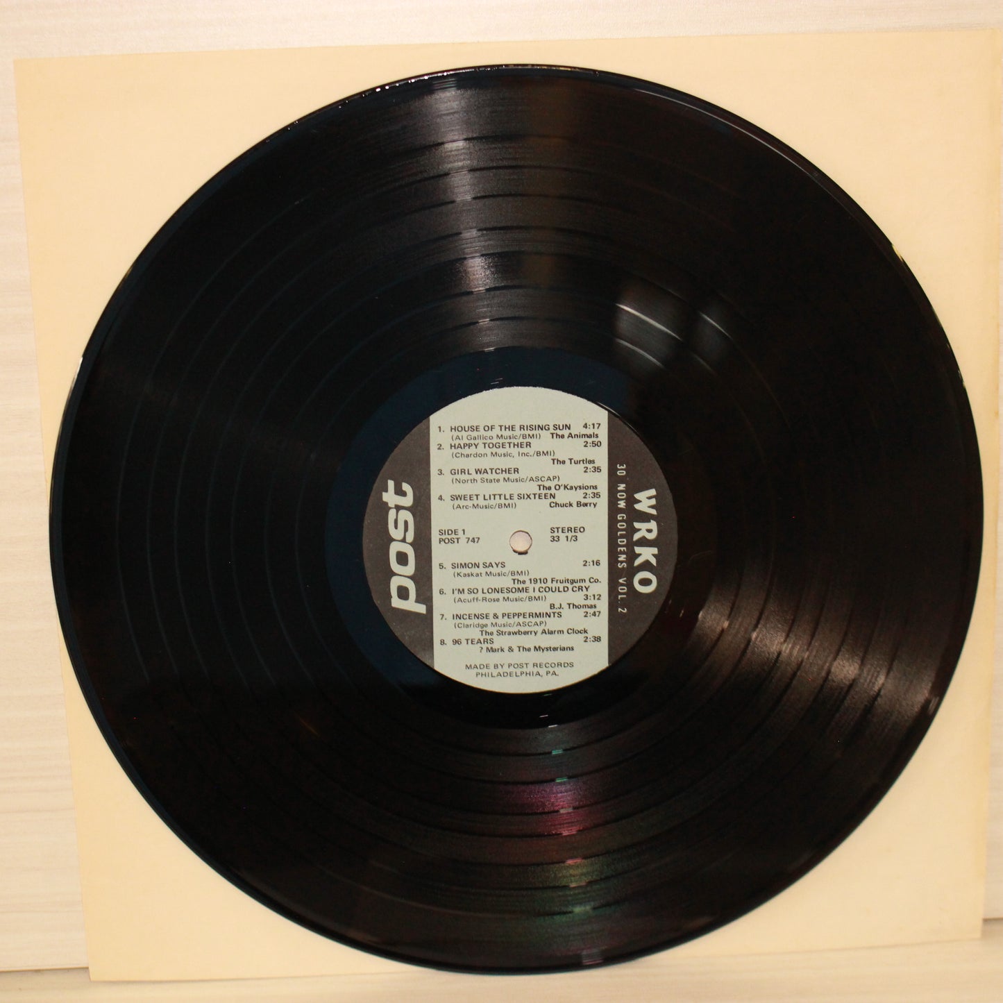 Various : 30 Now Goldens Vol. 2 (68/WRKO Now Radio Boston) (LP,Compilation)