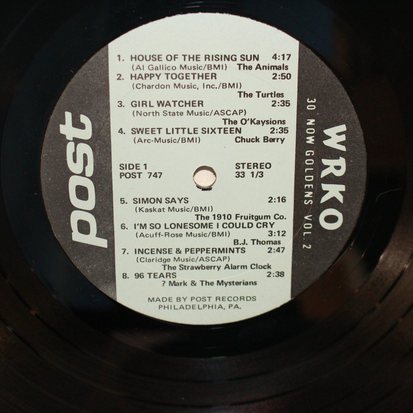Various : 30 Now Goldens Vol. 2 (68/WRKO Now Radio Boston) (LP,Compilation)
