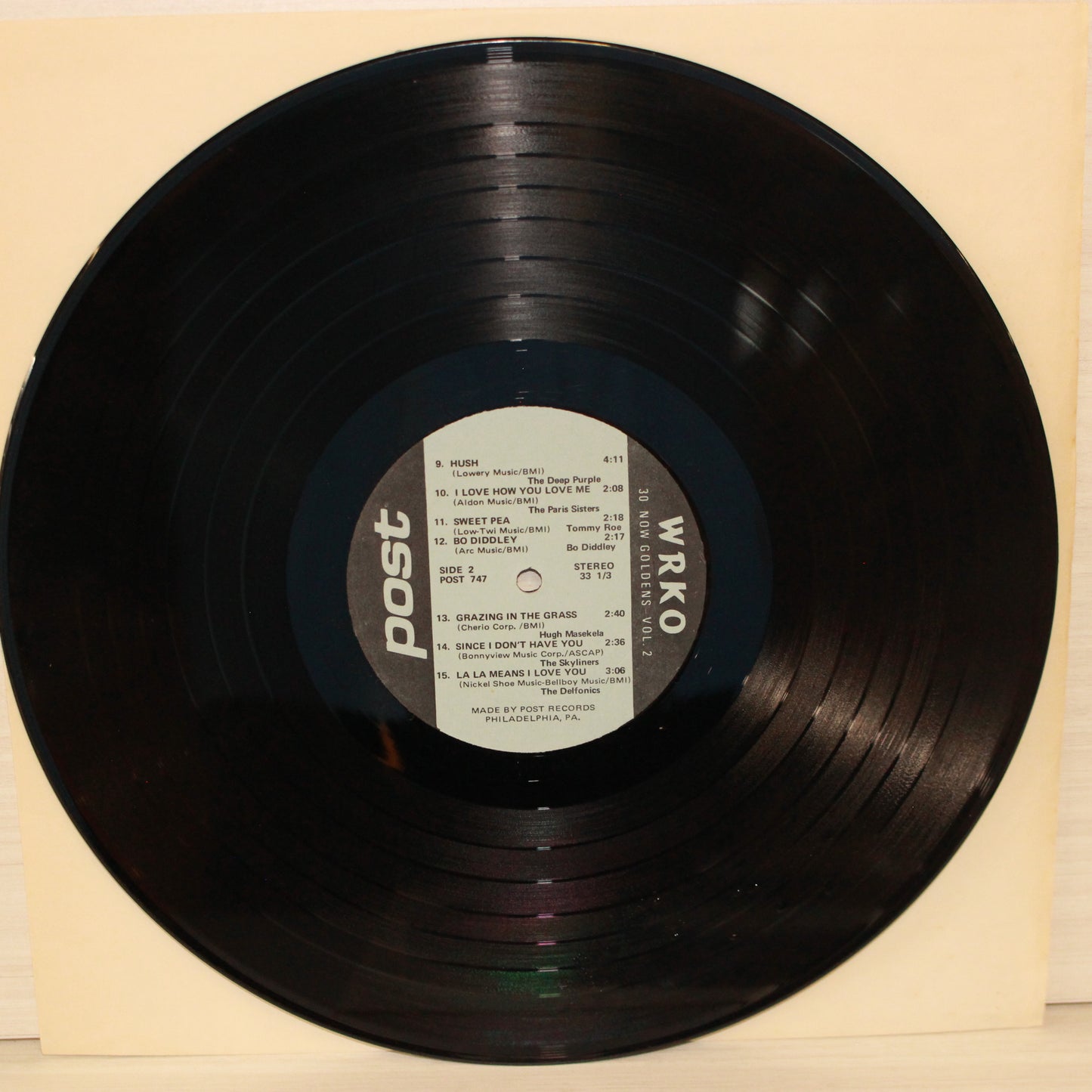Various : 30 Now Goldens Vol. 2 (68/WRKO Now Radio Boston) (LP,Compilation)